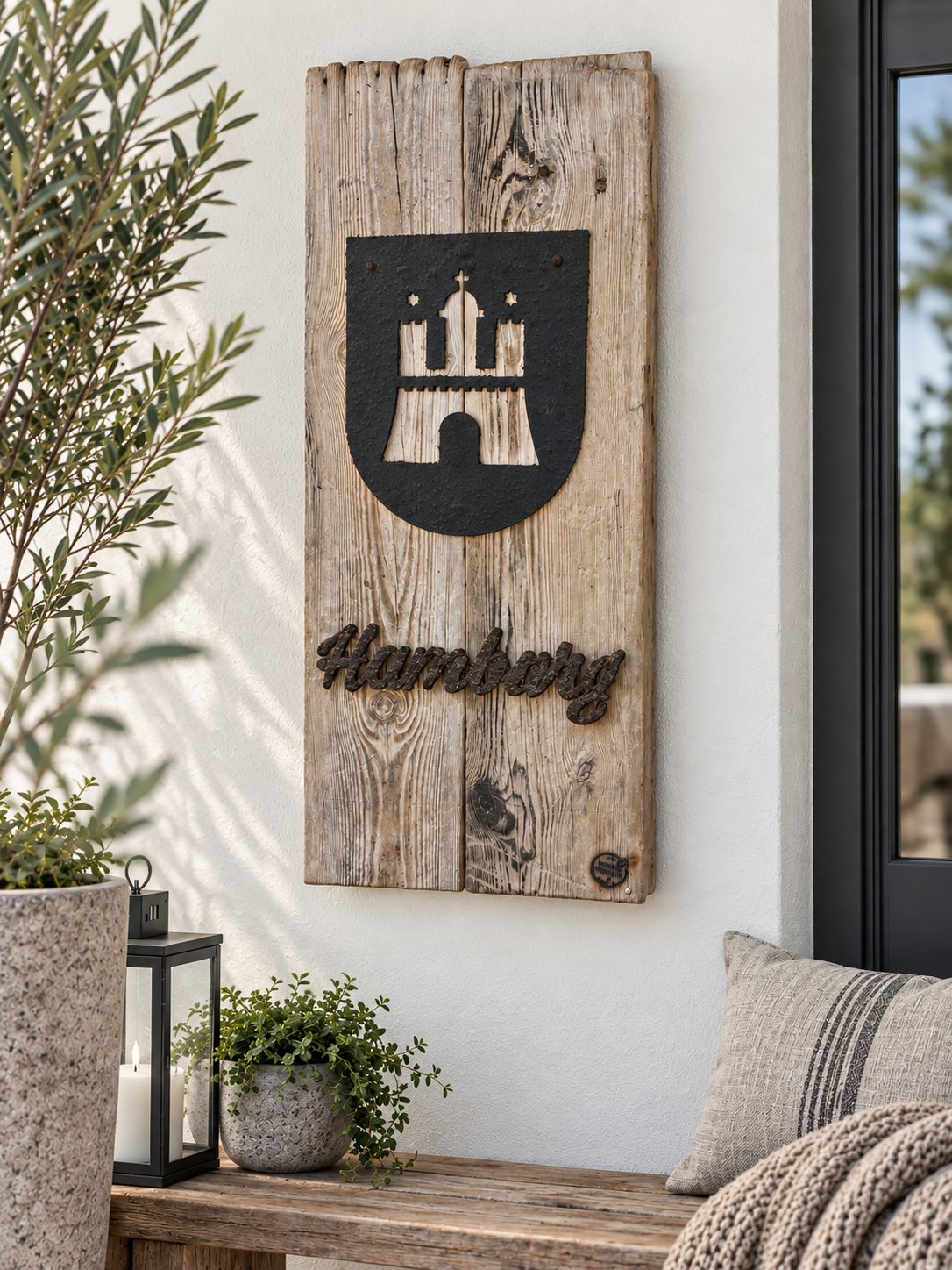 Driftwood-Lampe „Hamburg“
