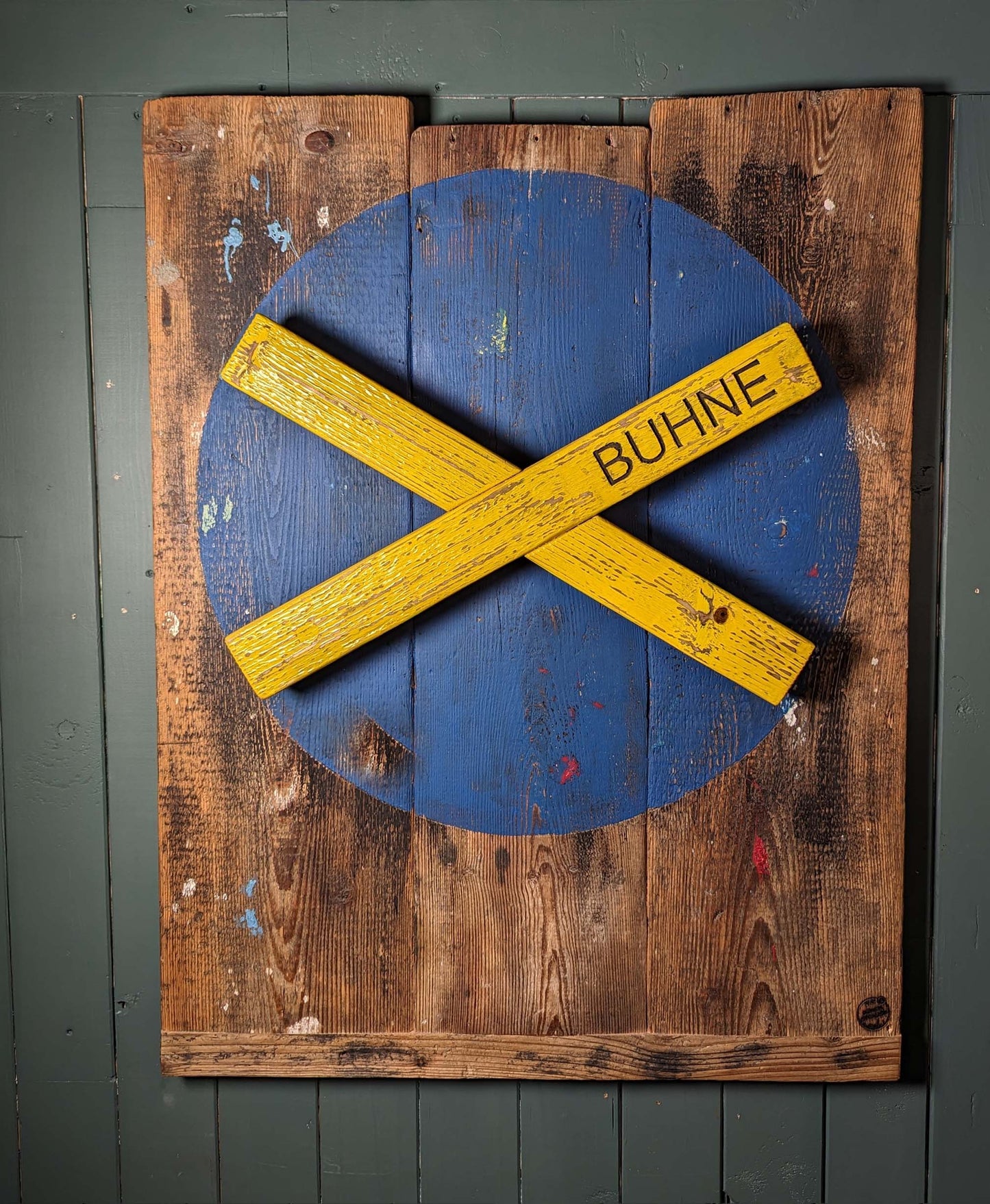 Driftwood-Buhnenkreuz Lampe ☛ NUR ABHOLUNG