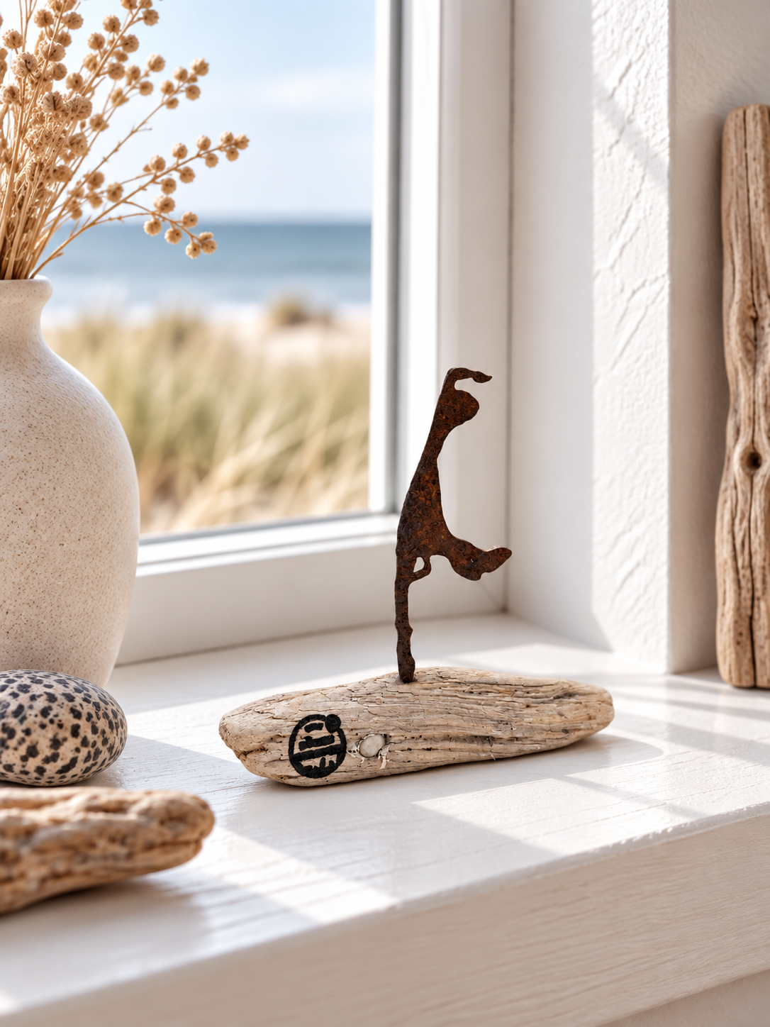 Tiny Driftwood Skulptur „Sylt“ – klein, fein, nordisch echt