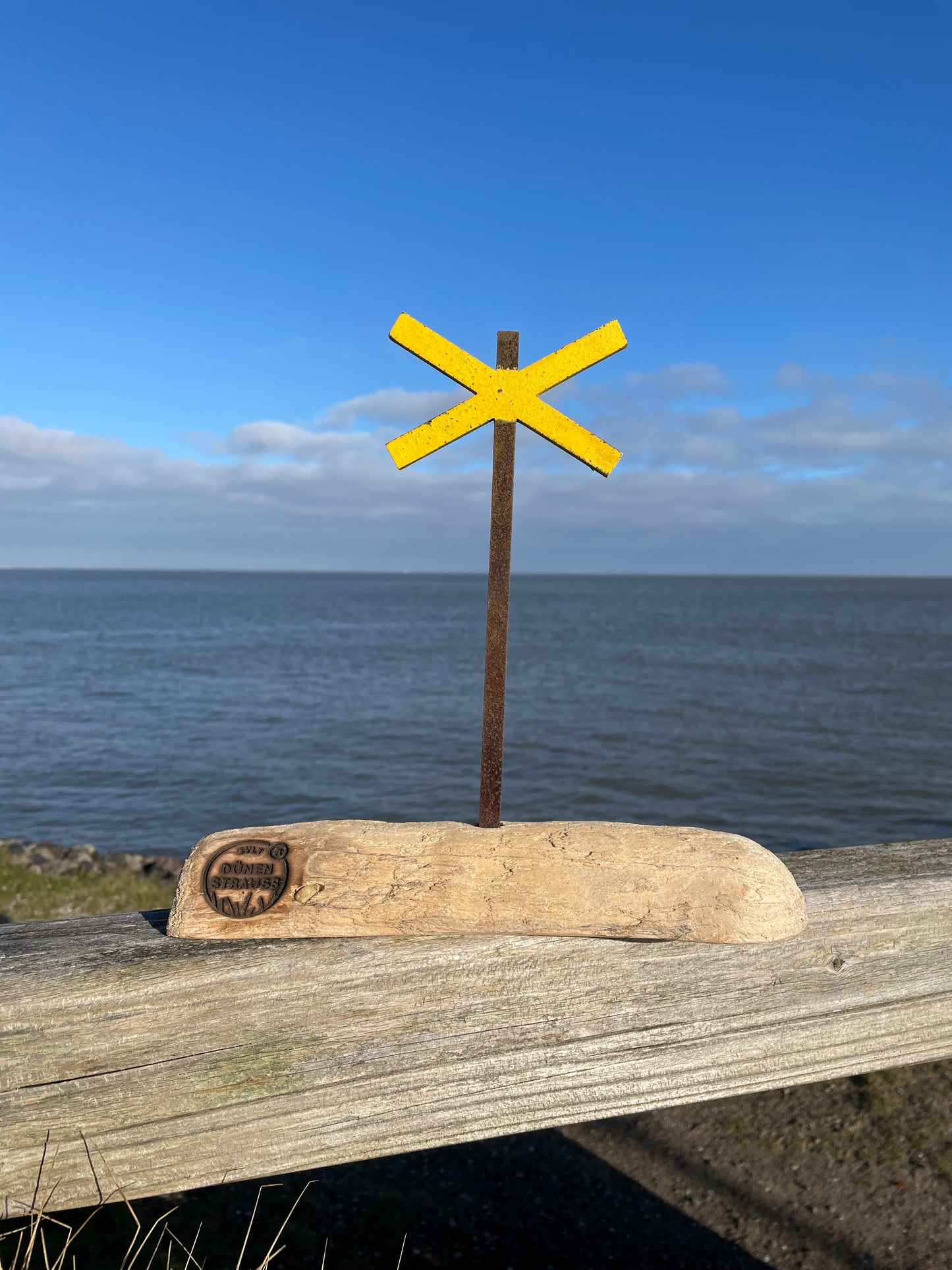 Driftwood Skulpturen Buhnenkreuz