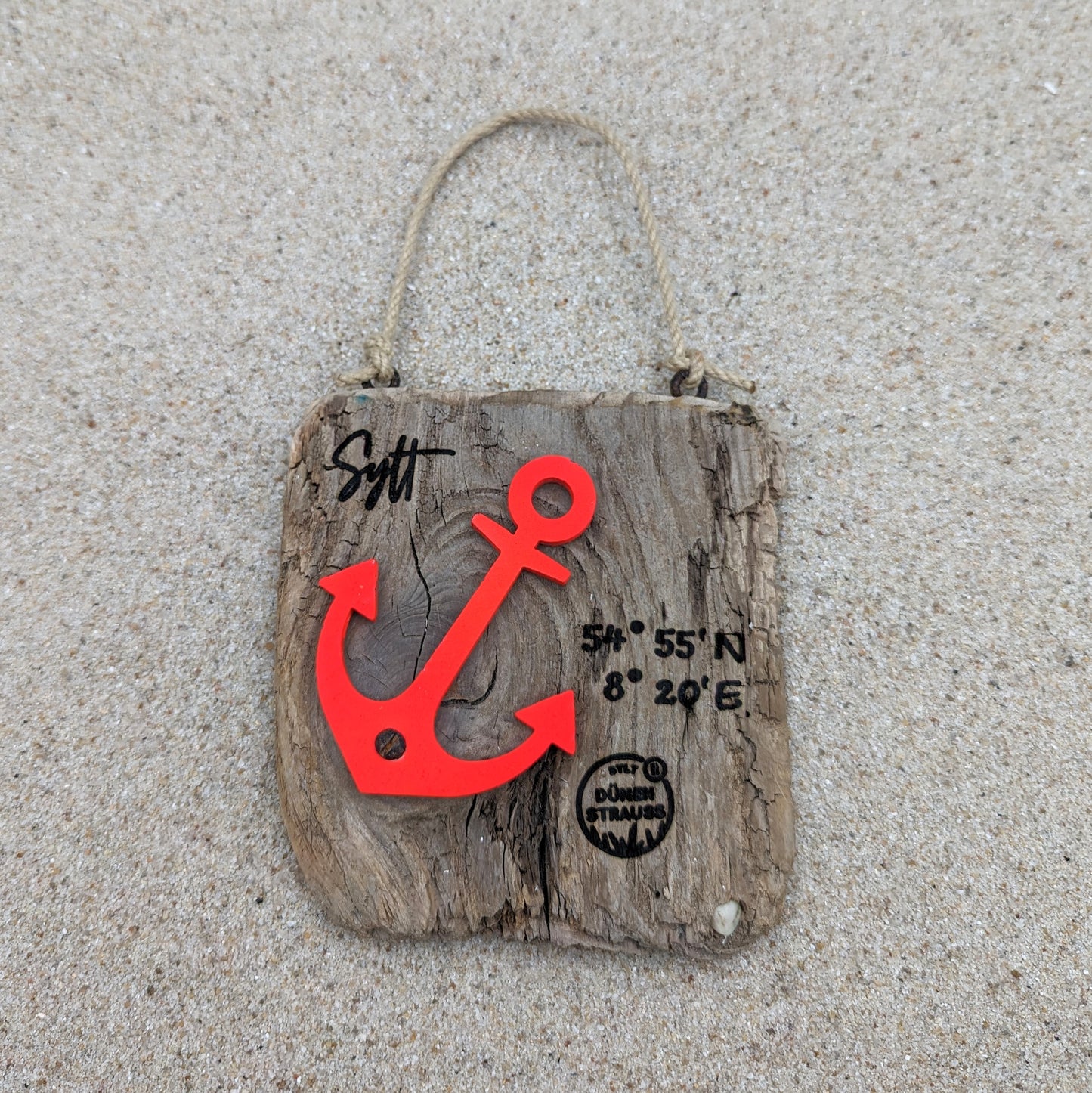 Driftwood-Schild • ⚓️ Anker