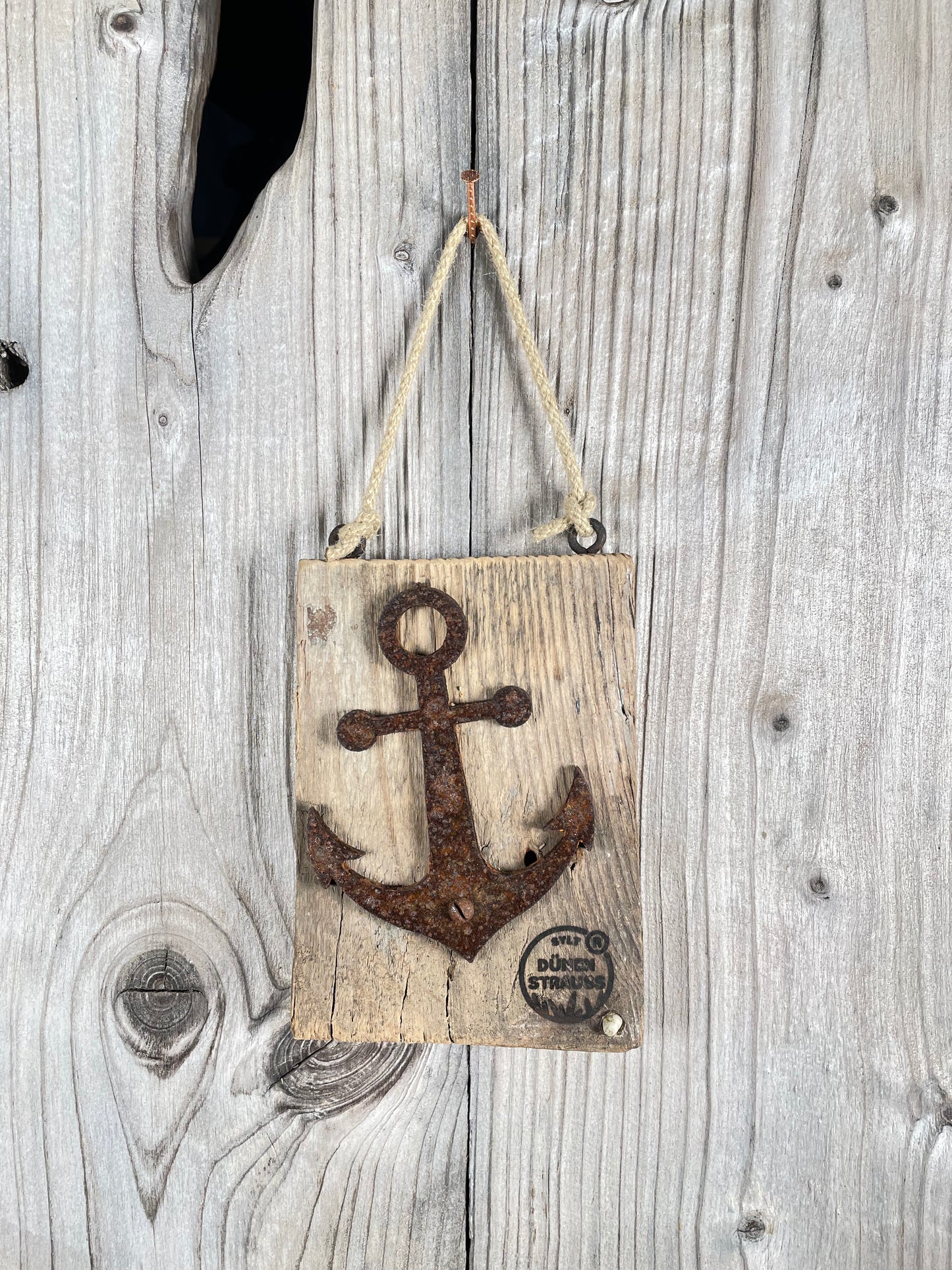 Driftwood-Schild • ⚓️ Anker