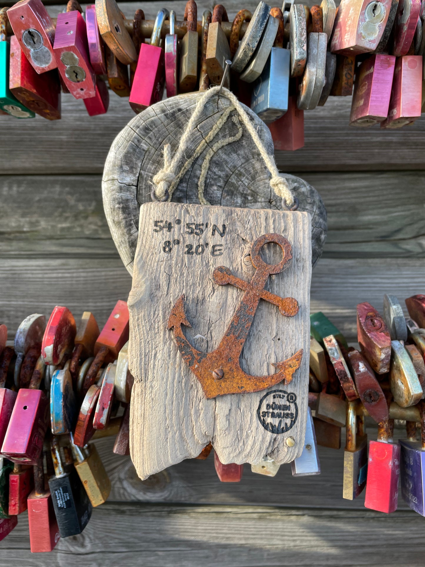 Driftwood-Schild • ⚓️ Anker