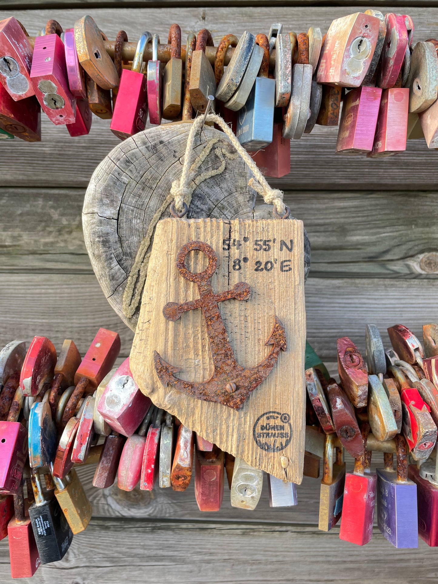 Driftwood-Schild • ⚓️ Anker
