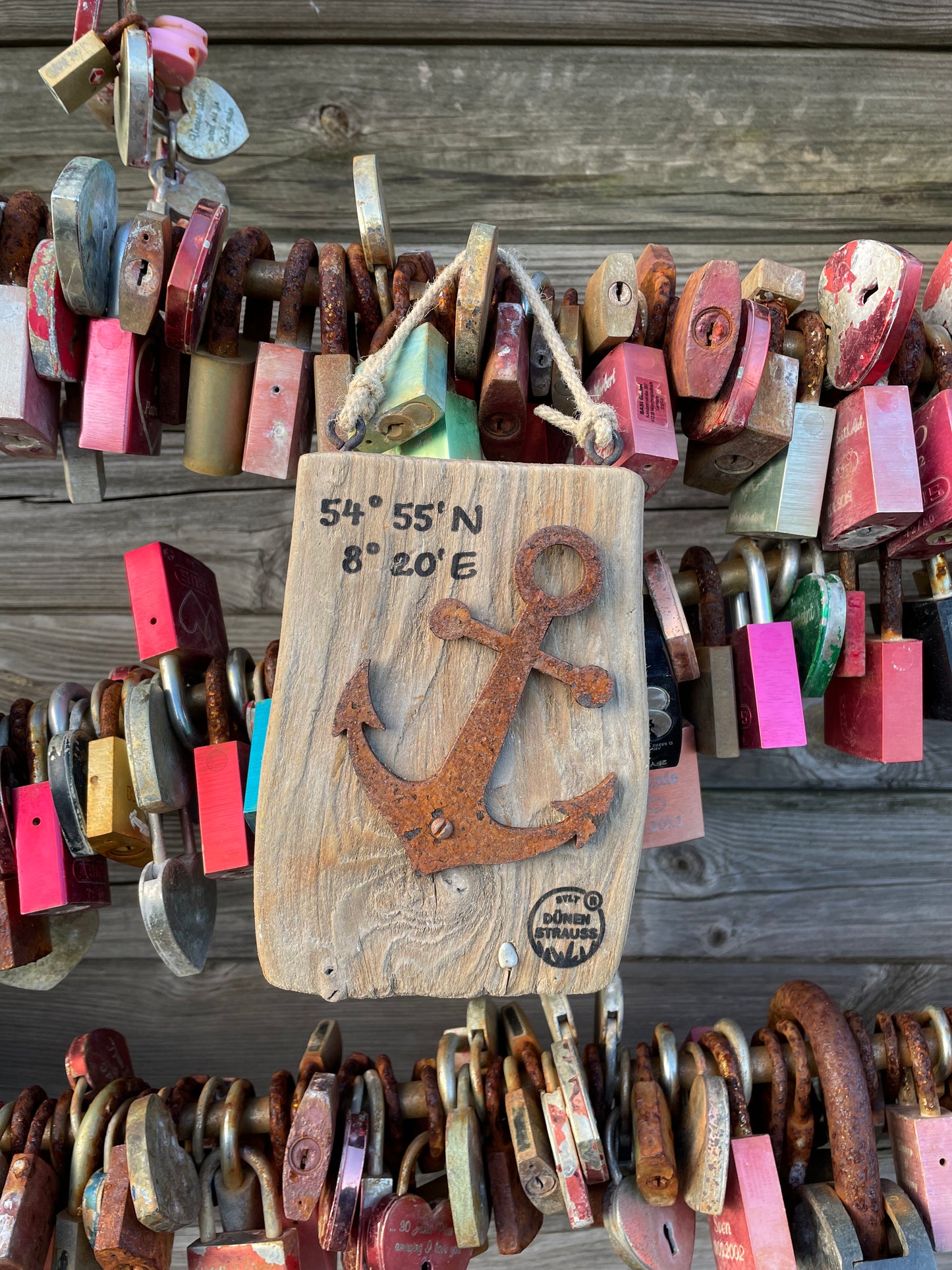 Driftwood-Schild • ⚓️ Anker