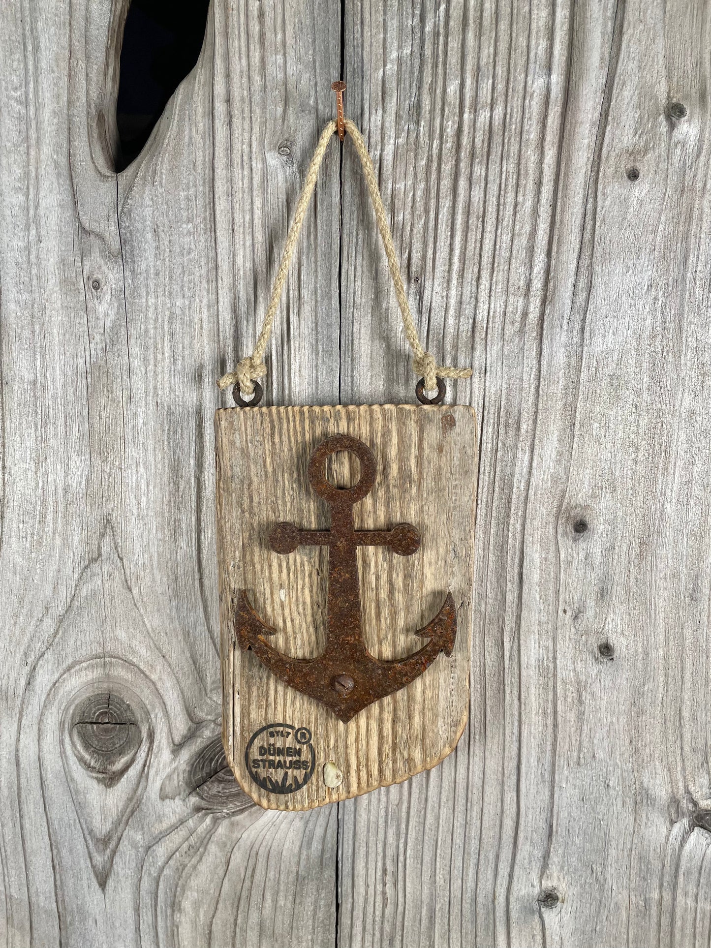 Driftwood-Schild • ⚓️ Anker