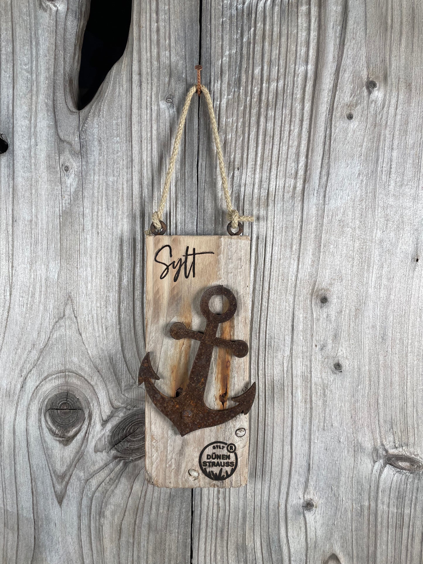 Driftwood-Schild • ⚓️ Anker