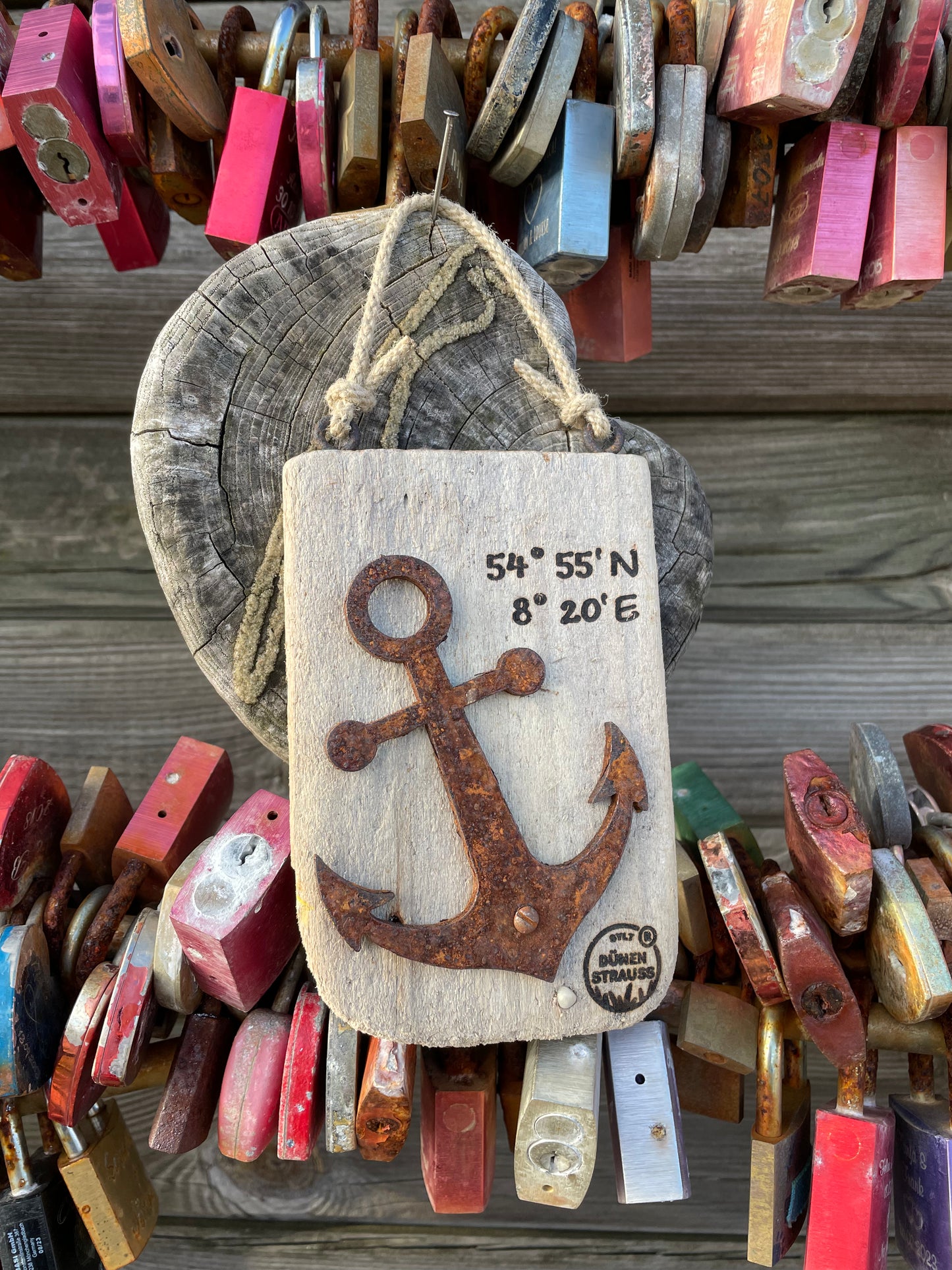 Driftwood-Schild • ⚓️ Anker