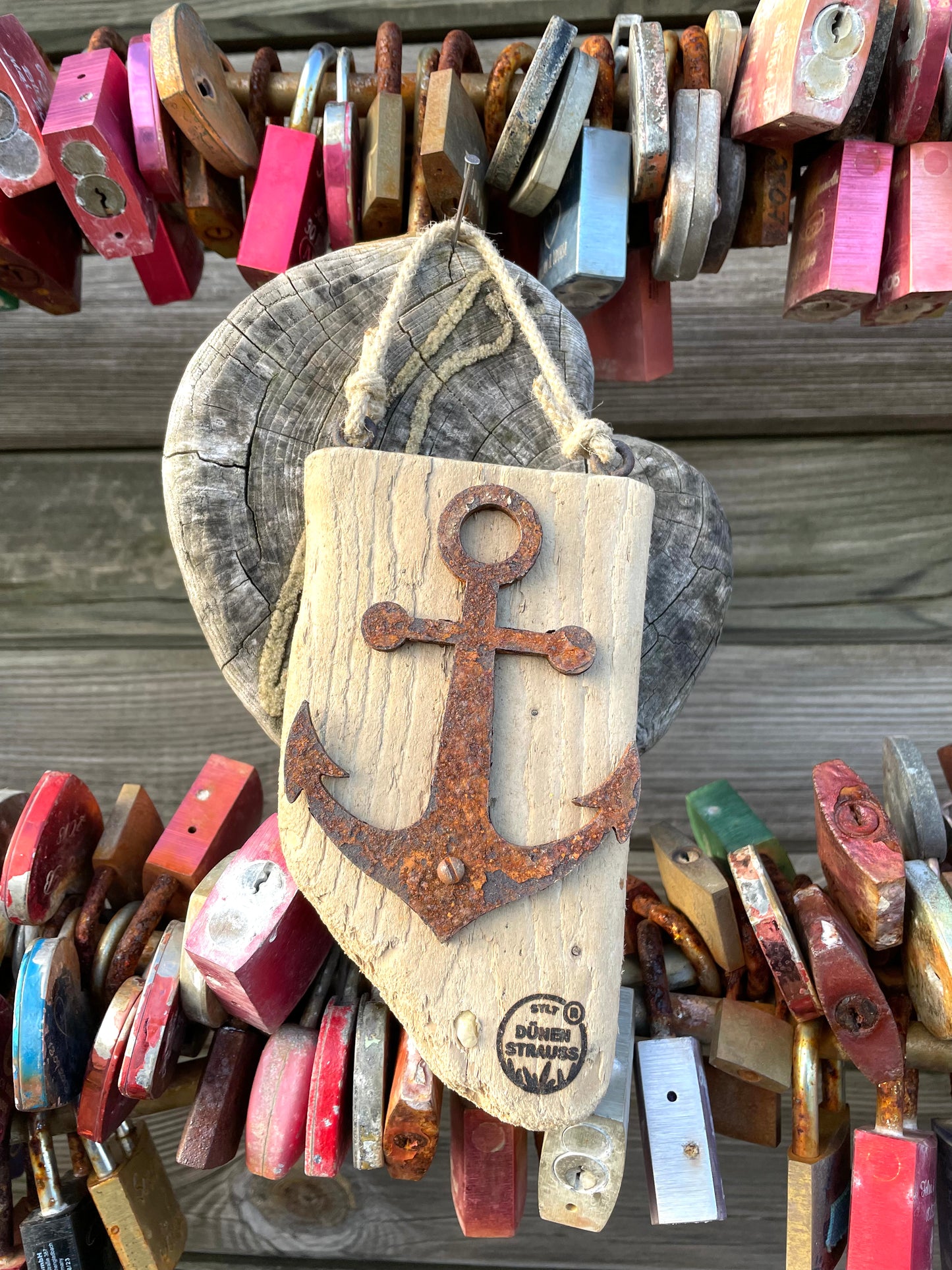 Driftwood-Schild • ⚓️ Anker