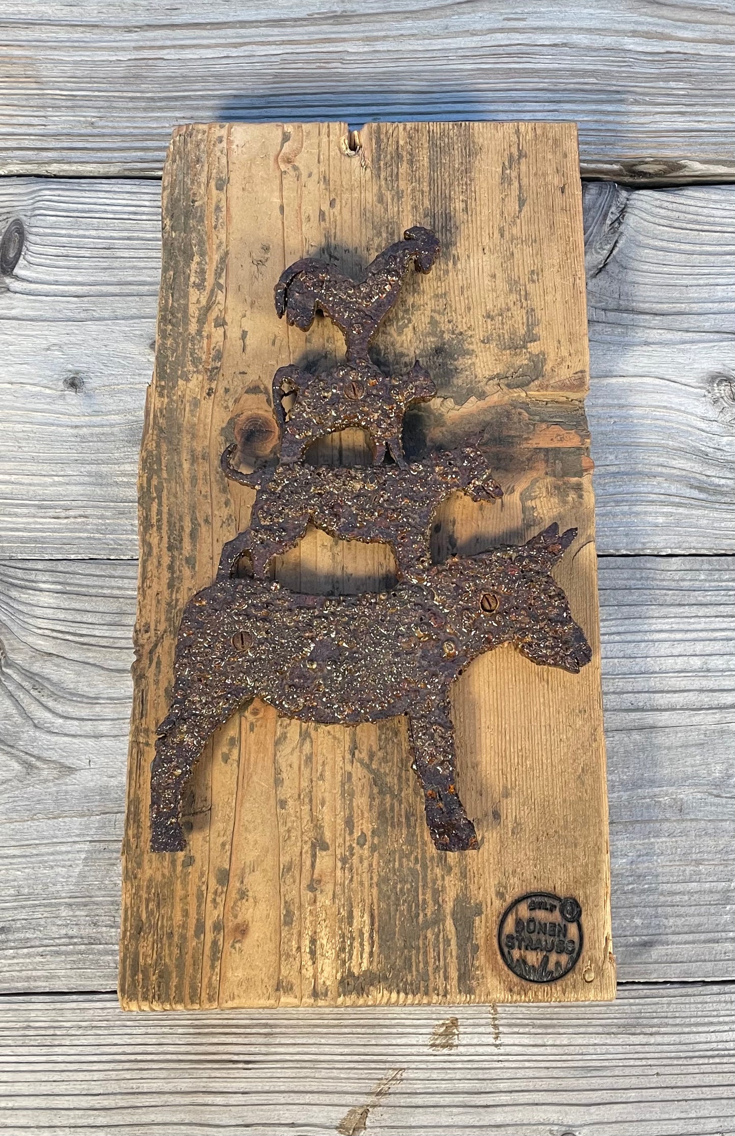 Driftwood Schilder mit Barnacles • Jolly Roger ☠️• Anker • Seepferdchen u.v.m ⚓️ Unikate