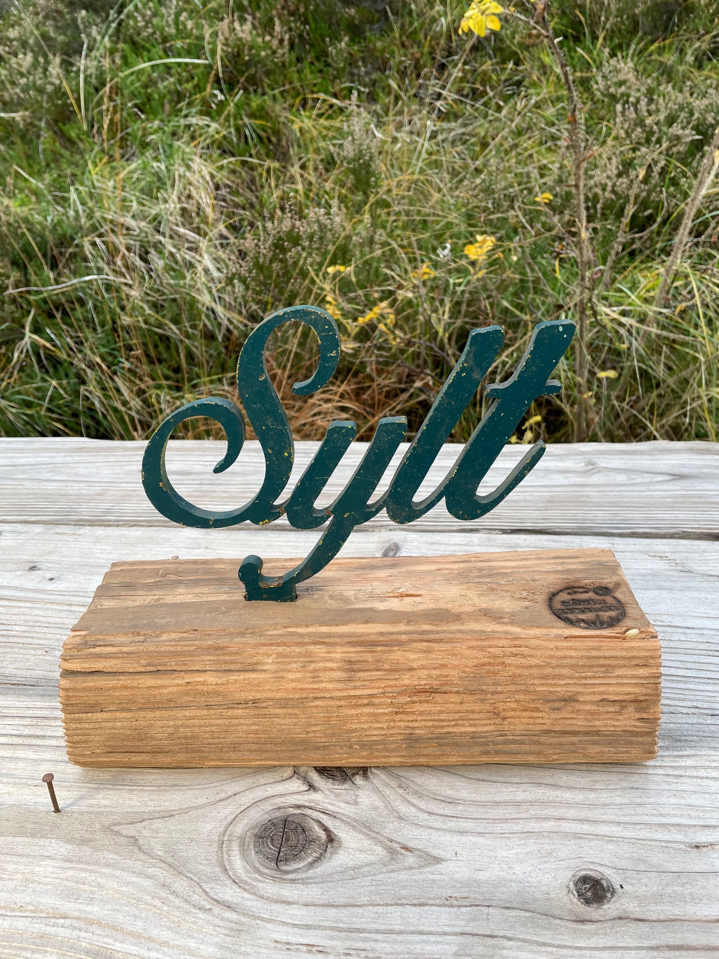 Driftwood Skulpturen • Sylt Schriftzug oder Sylt Koordinaten