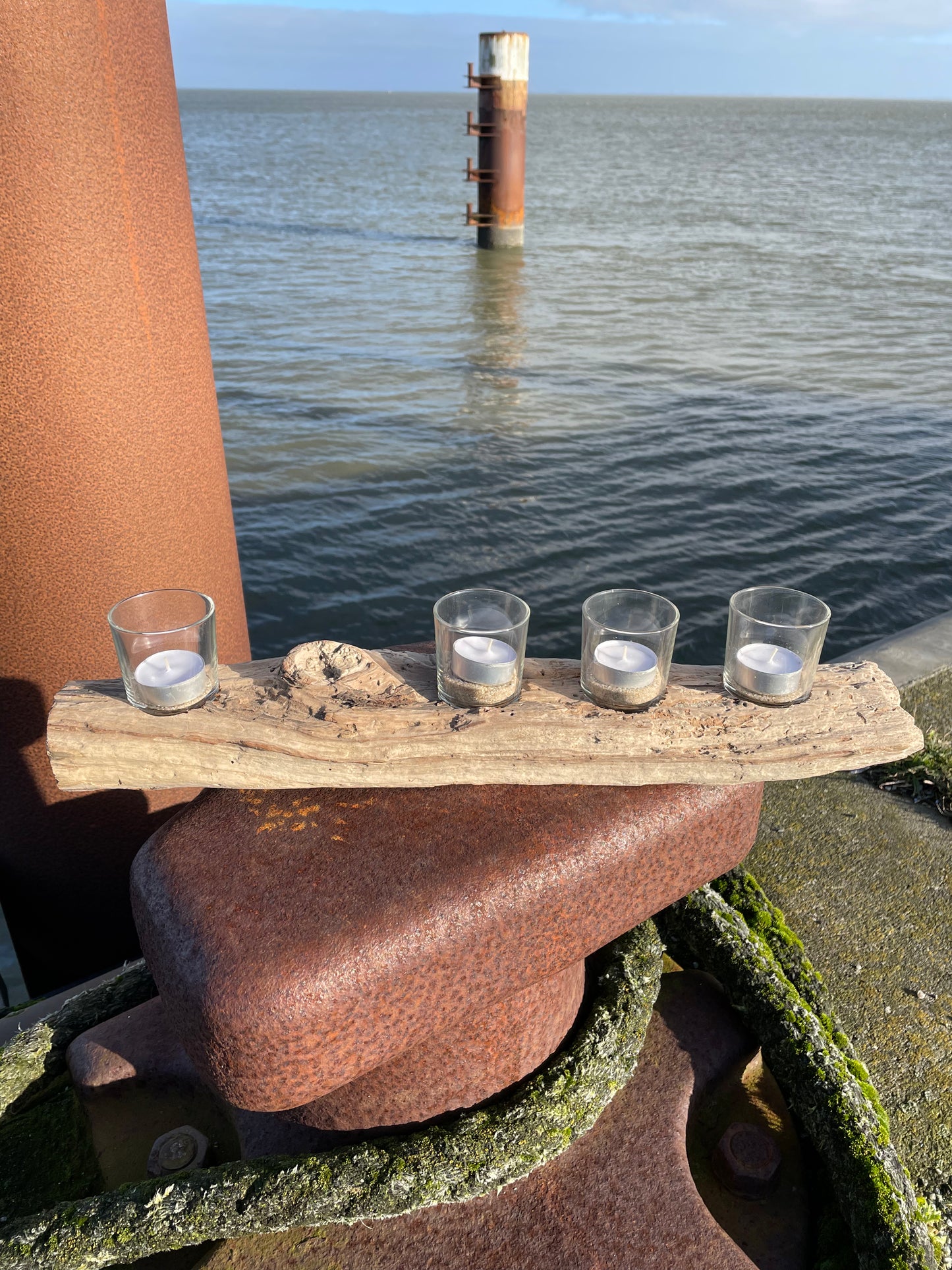 Driftwood Teelicht • Buhne