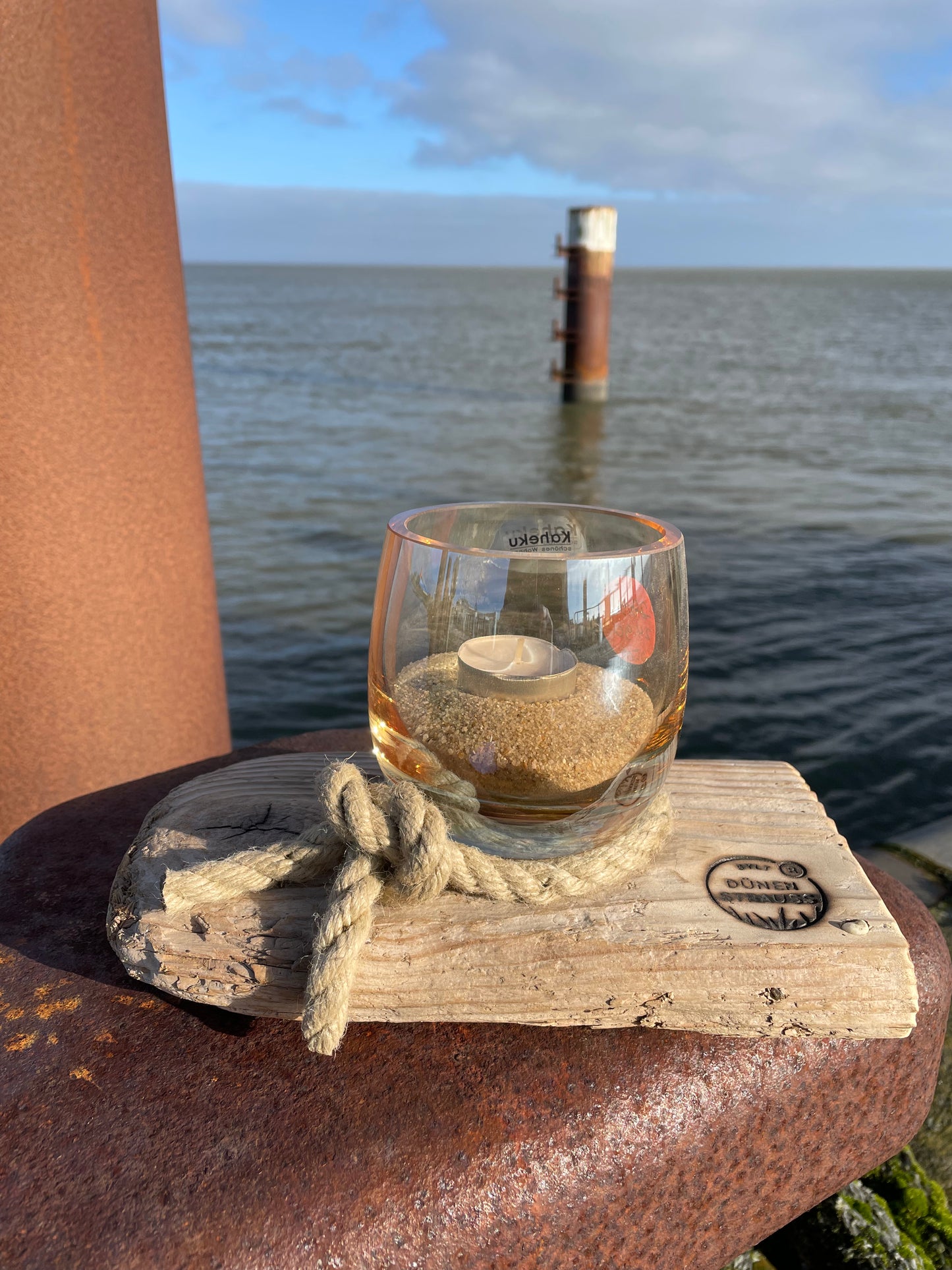 Driftwood •Teelicht Buhne • Congnac