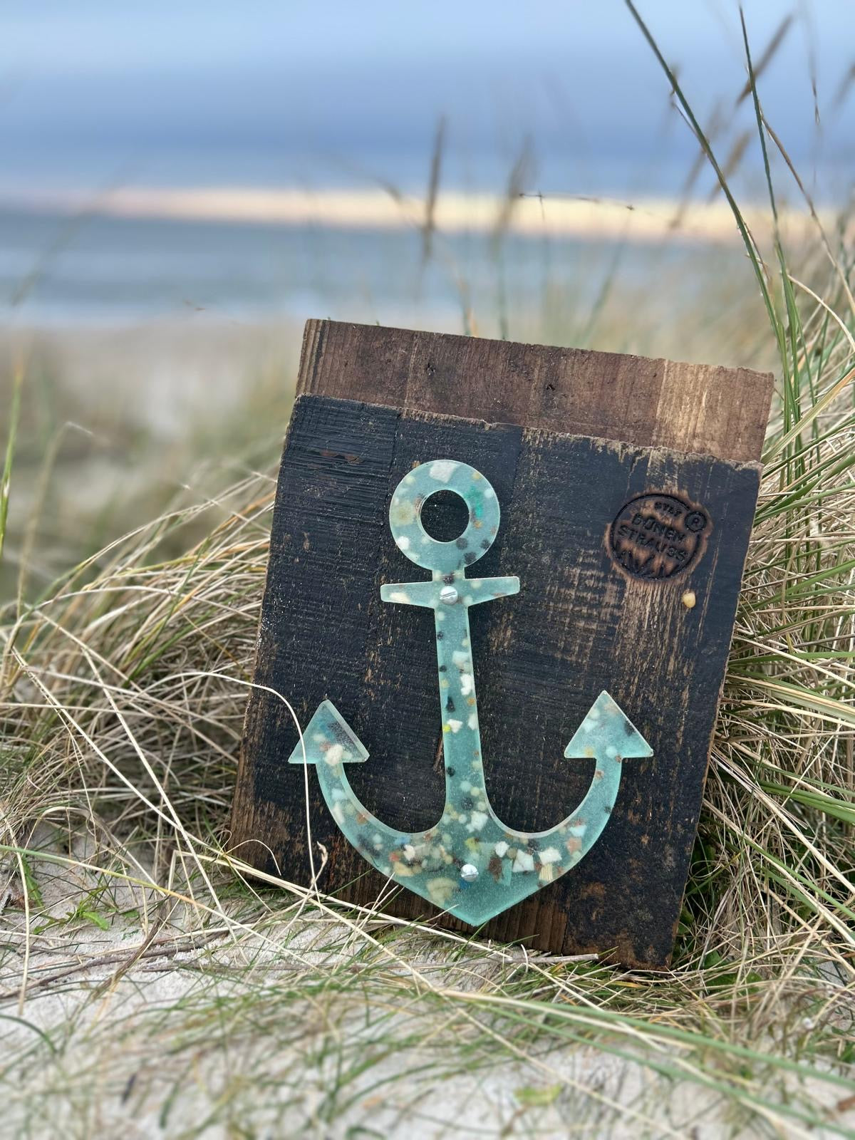 ⚓ Driftwood Skulptur „Anker“ – Ein Zeichen für das Meer
