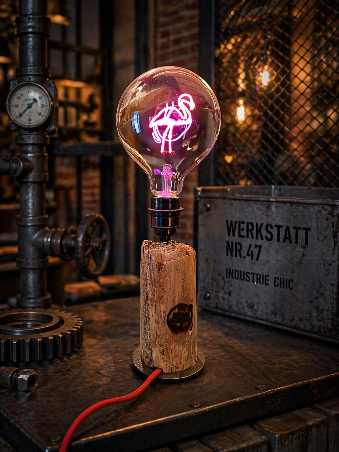 Driftwood "Statement" Lampe