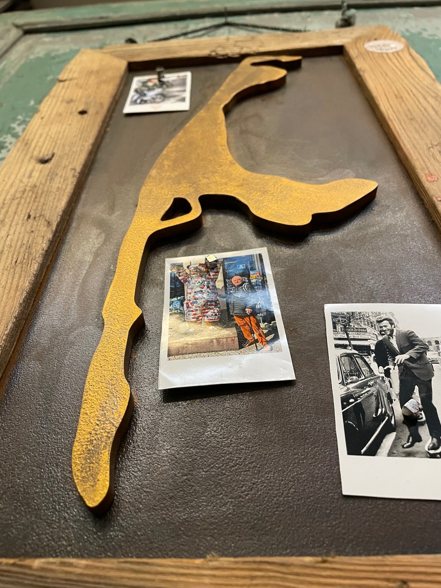 Sylt • Magnet/Pinnwand-Tafel • Gold