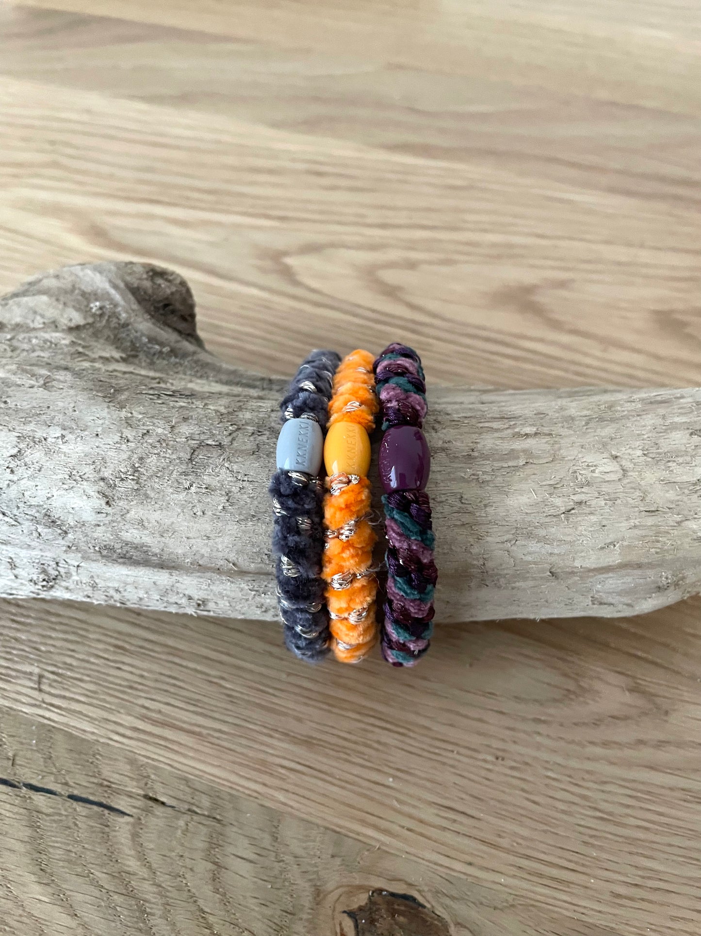 KKNEKKI Haar & Armbänder | Velvet Stripe