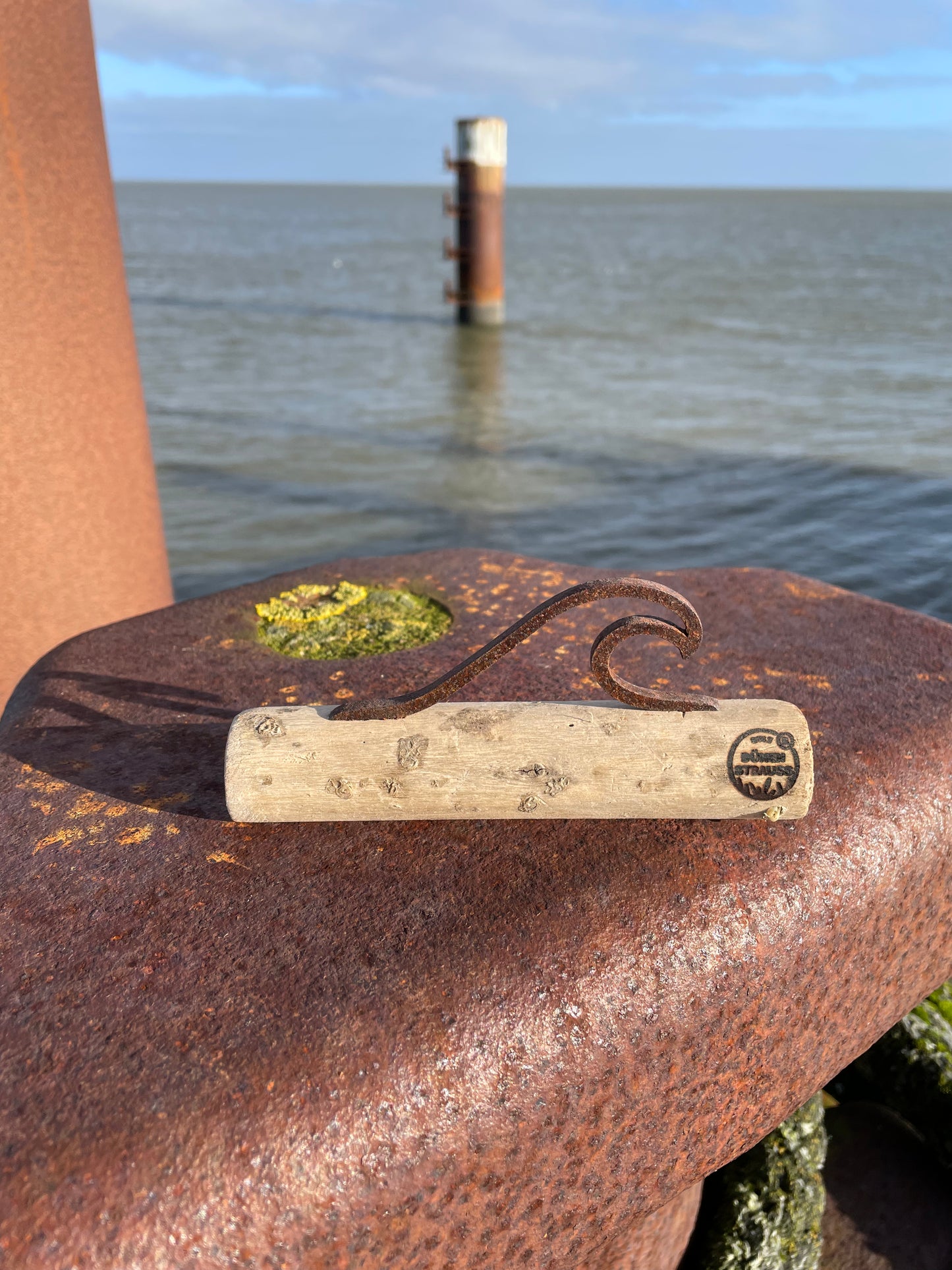 Mini • Driftwood • Wellen • Skulptur