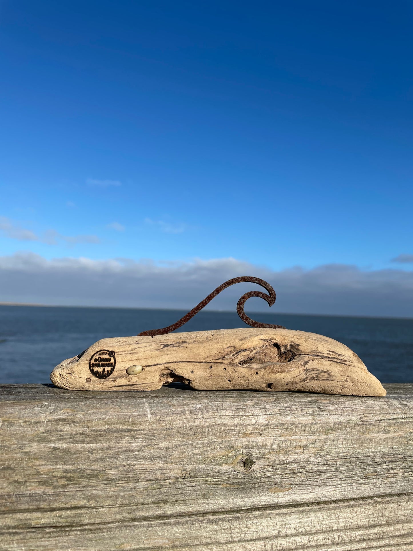 Mini • Driftwood • Wellen • Skulptur