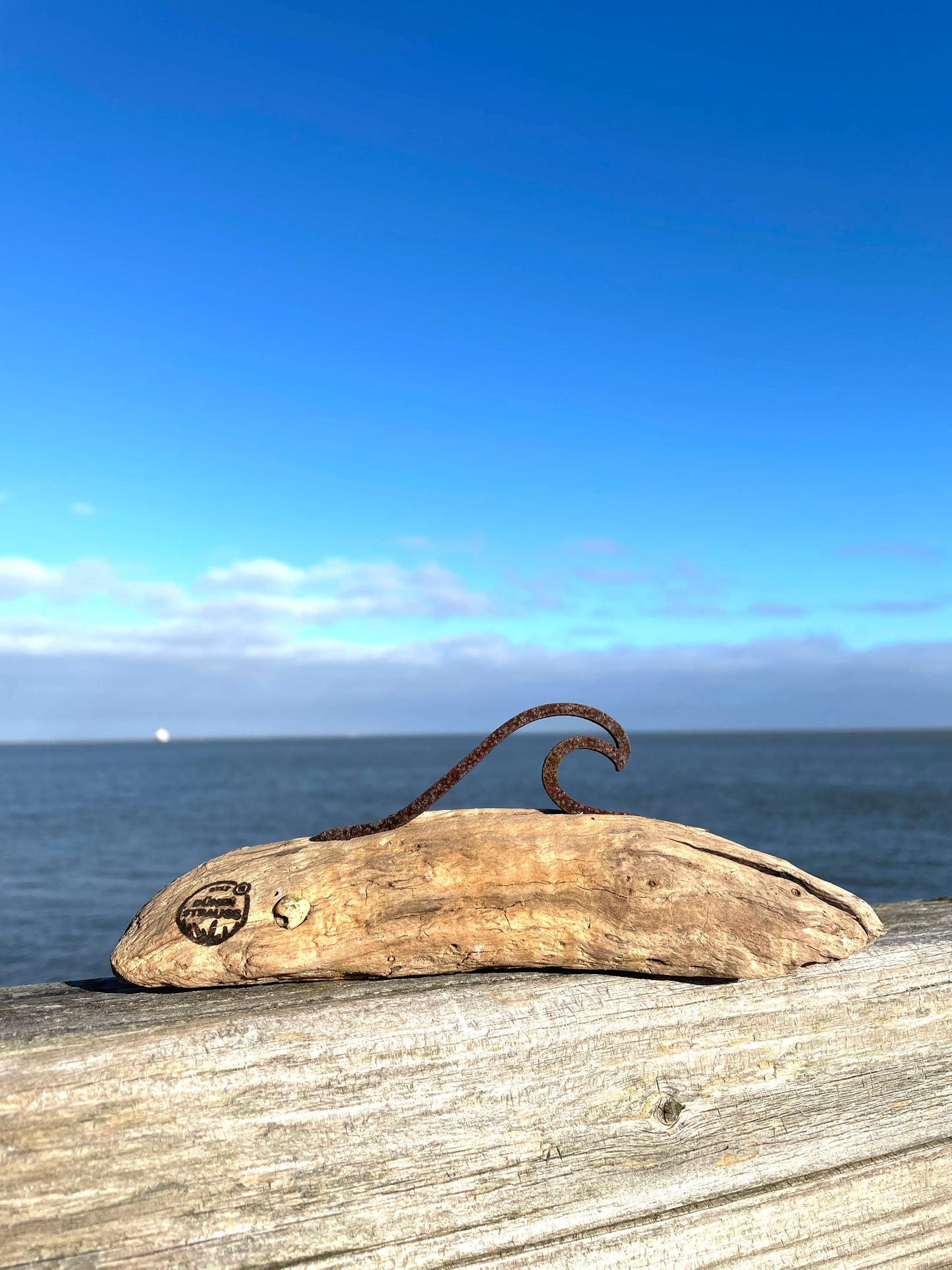 Mini • Driftwood • Wellen • Skulptur