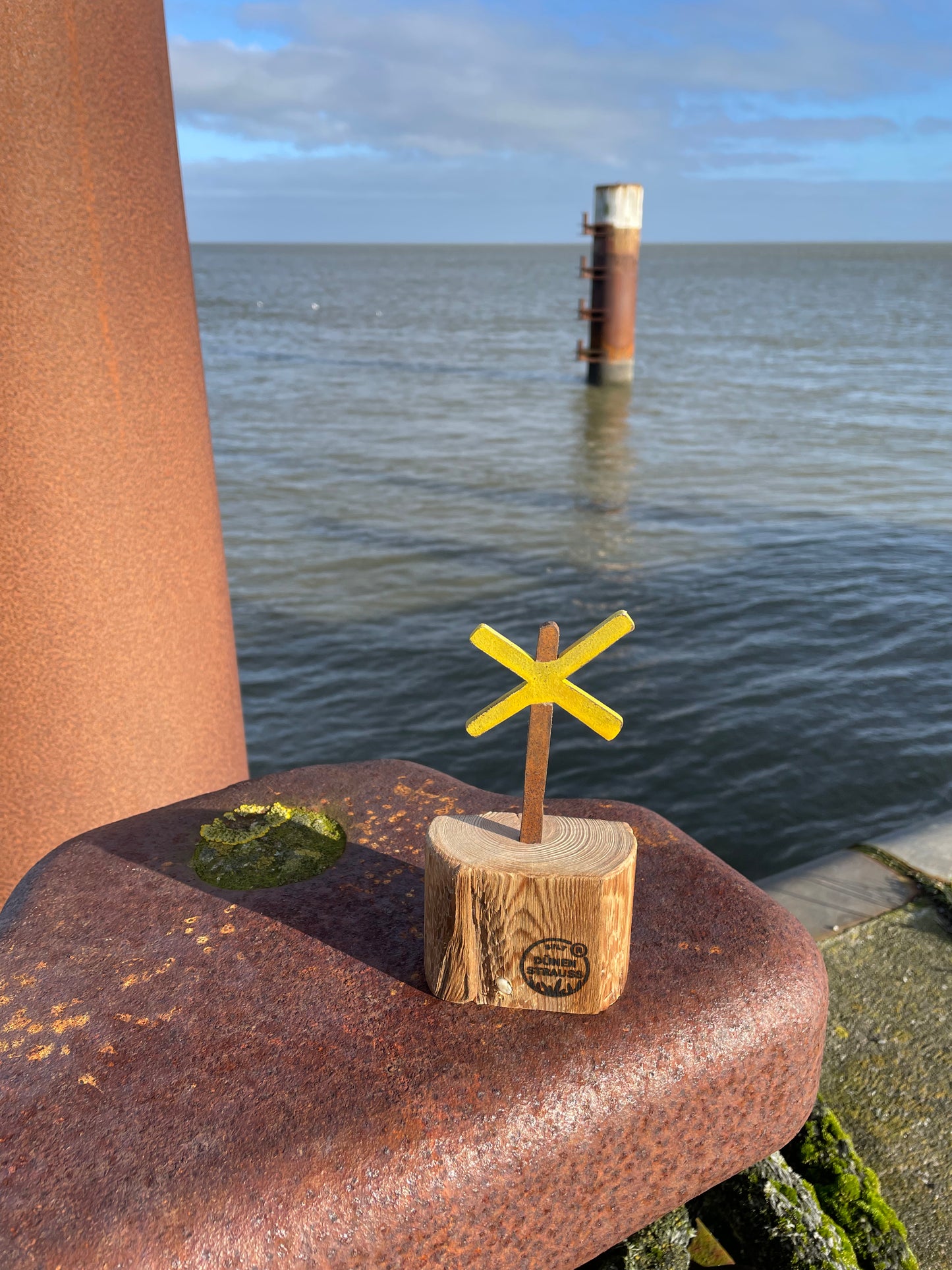 Mini Driftwood Skulpturen Buhnenkreuz