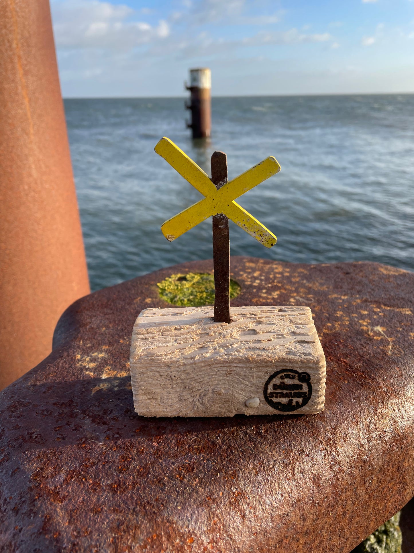 Mini Driftwood Skulpturen Buhnenkreuz