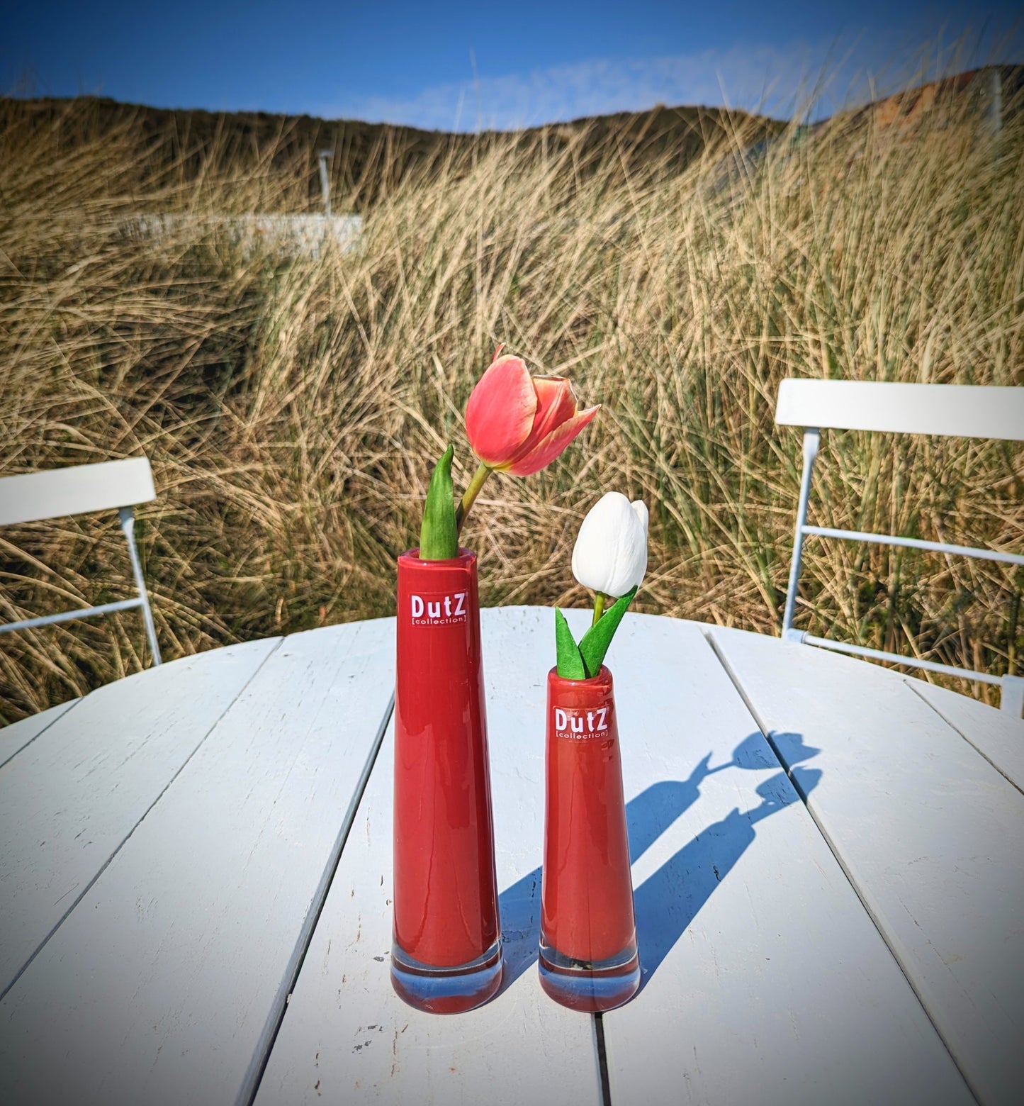 DutZ Vase · Solifleur · Red