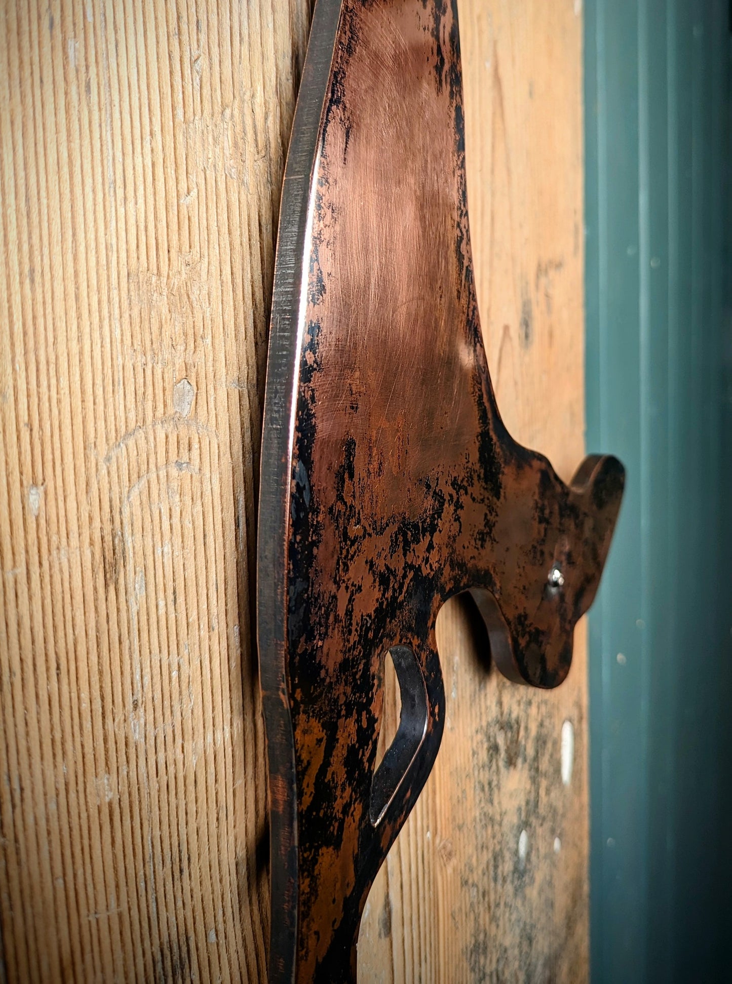 Driftwood-Sylt Lampe • Sylt Silhouette speziell verkupfert