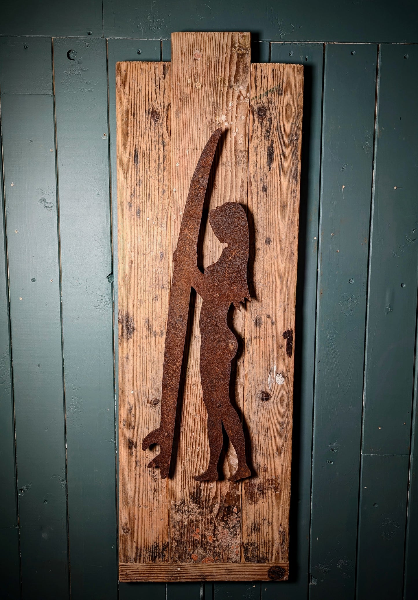 Driftwood-Surfergirl Lampe ☛ NUR ABHOLUNG