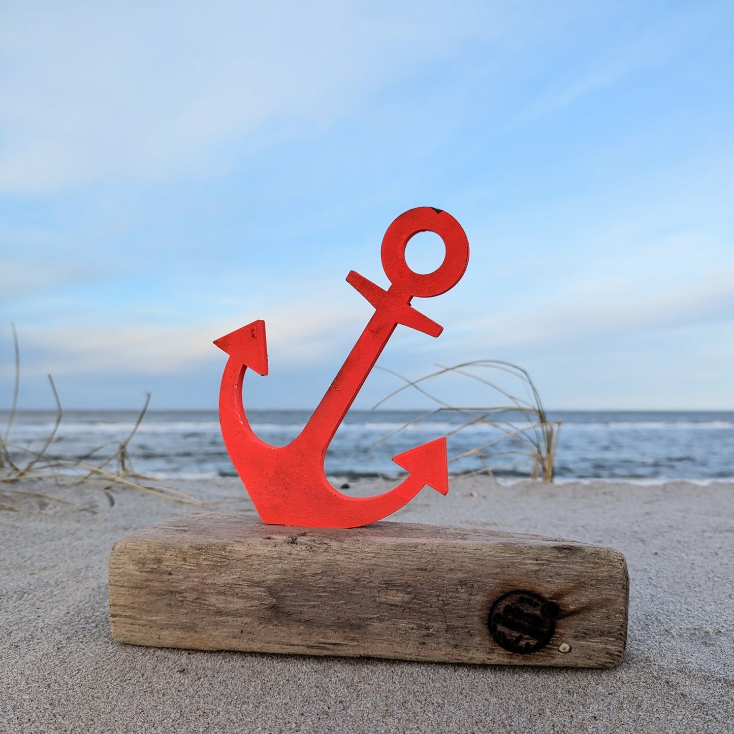 Driftwood "Anker" Skulptur