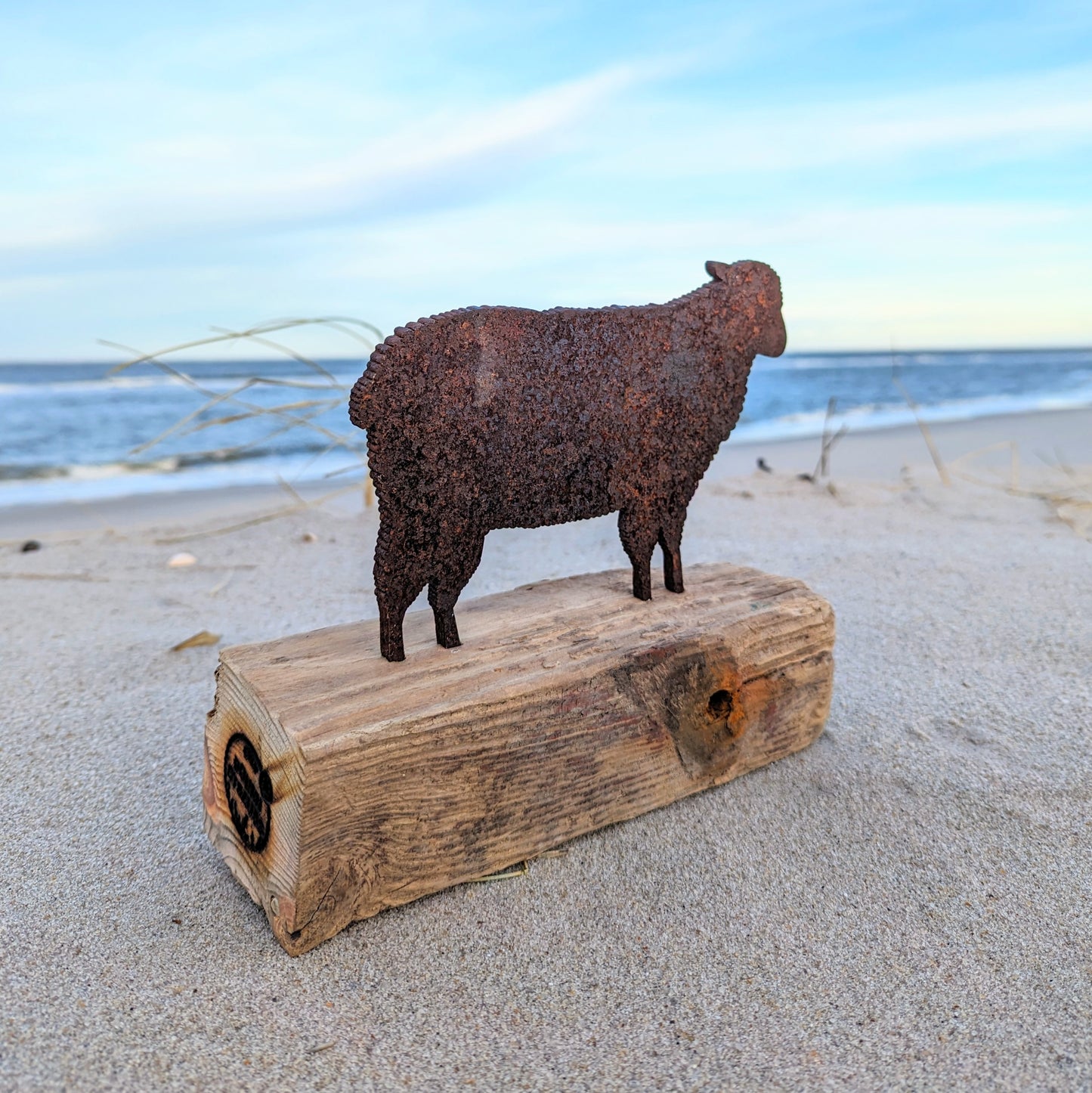 Driftwood Skulpturen "Sylter Salzwiesen Schaf"