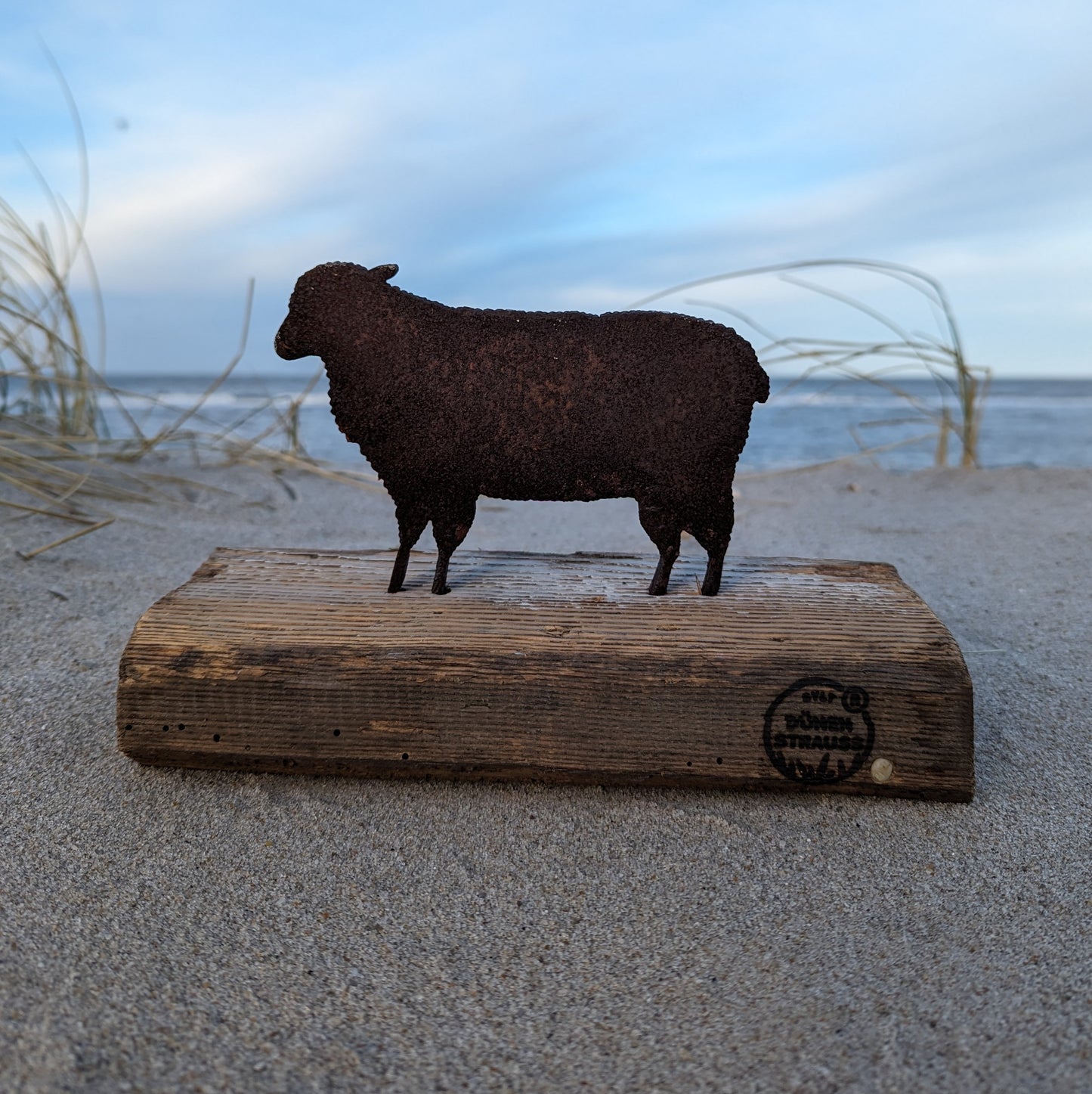 Driftwood Skulpturen "Sylter Salzwiesen Schaf"