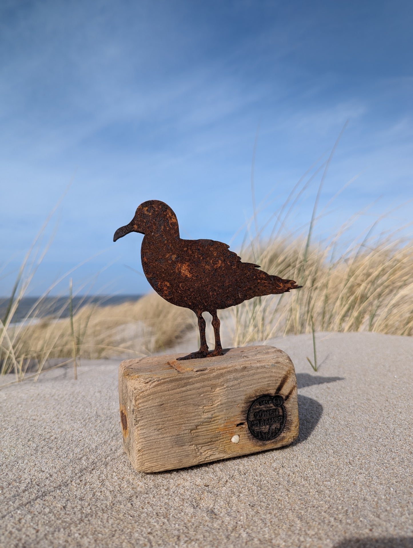 Driftwood Skulpturen  "Möwe Kalle"