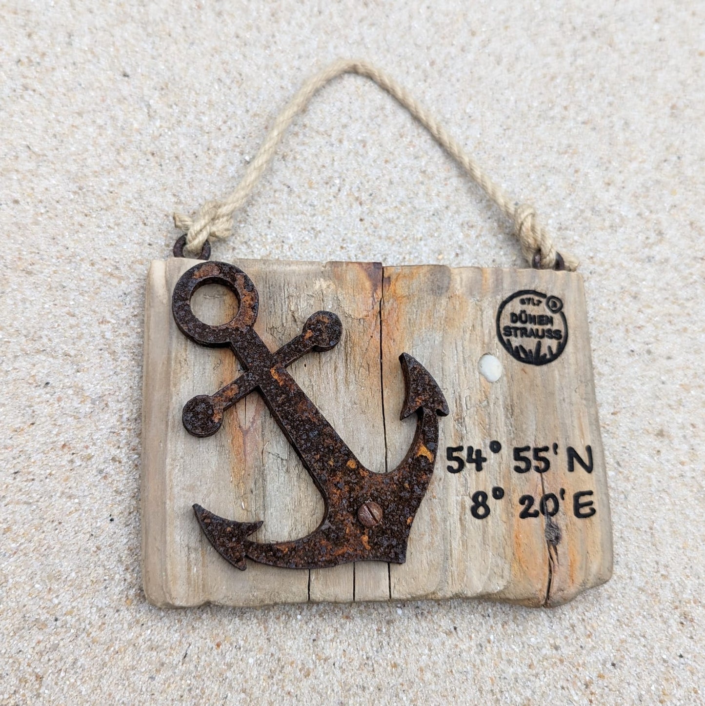 Driftwood-Schild • ⚓️ Anker