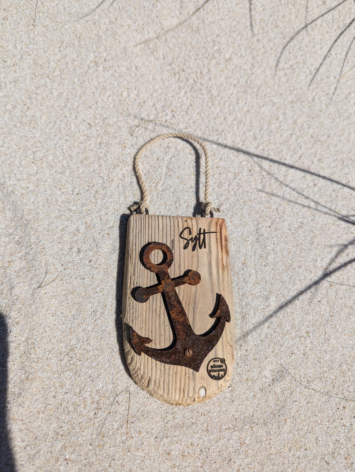 Driftwood-Schild • ⚓️ Anker
