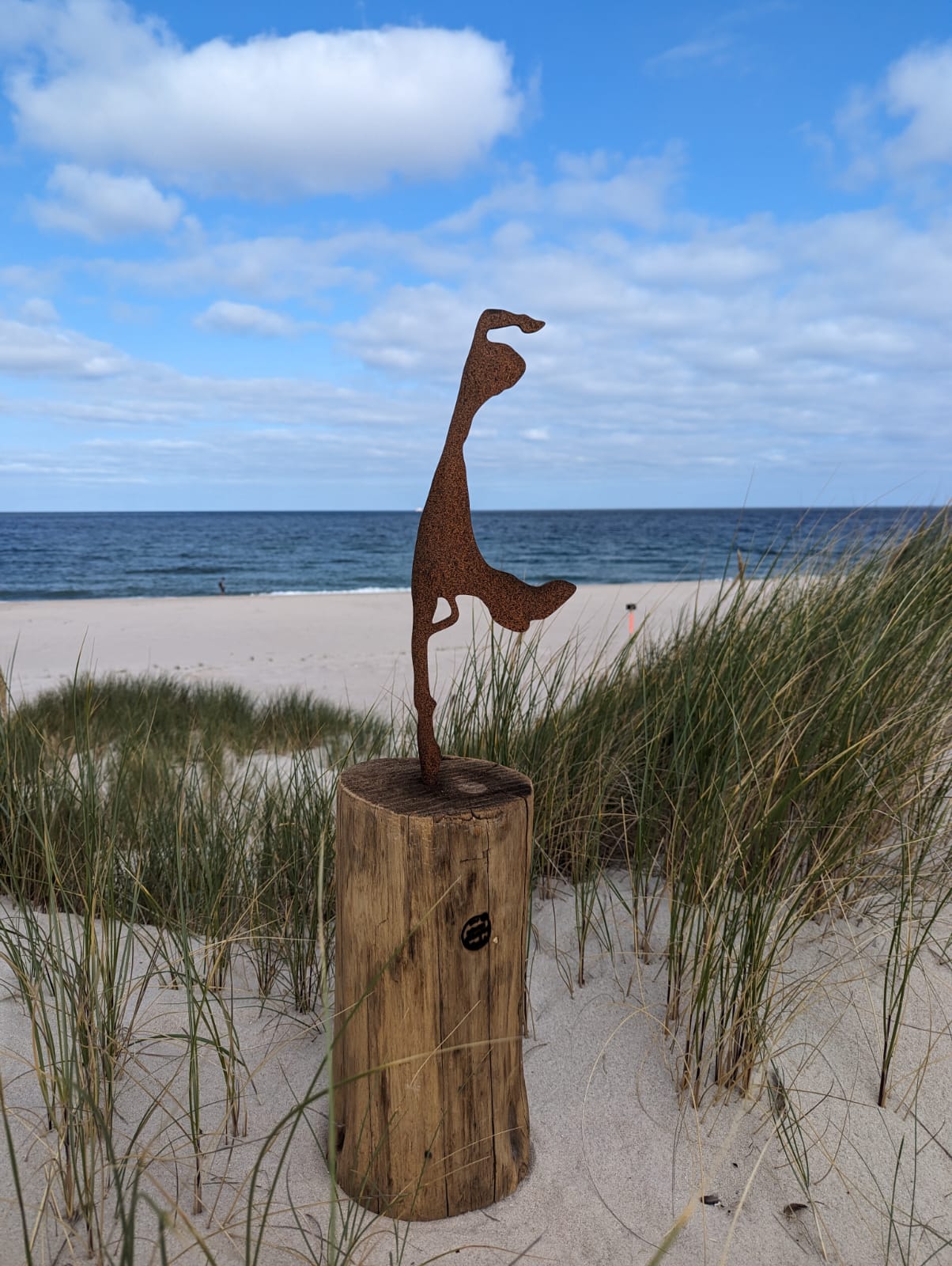 Große Driftwood-Skulpturen