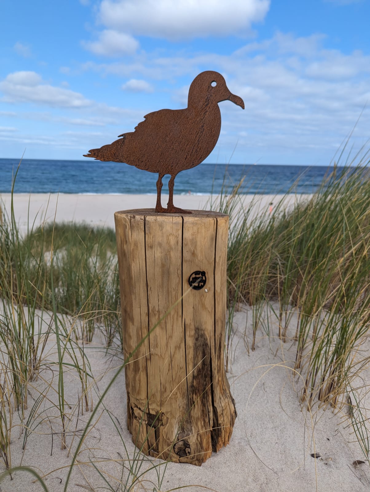 Große Driftwood-Skulpturen