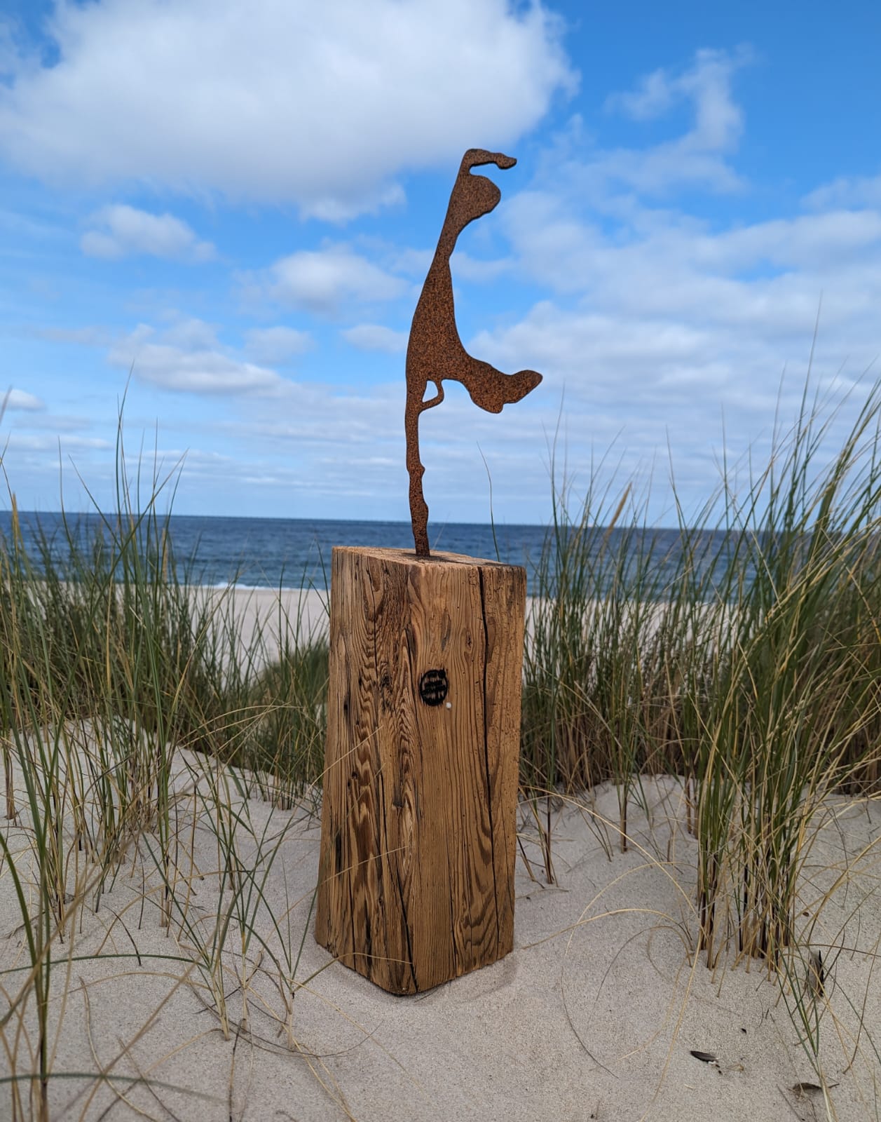 Große Driftwood-Skulpturen