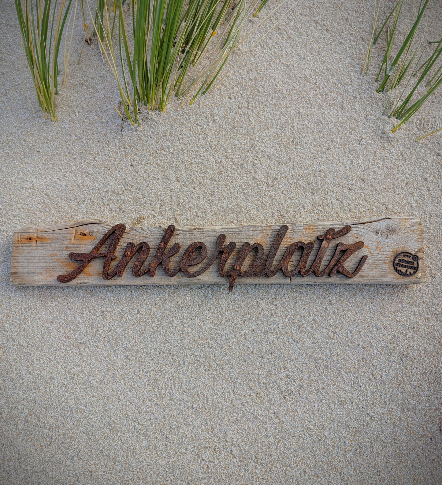 Driftwood-Schild Ankerplatz