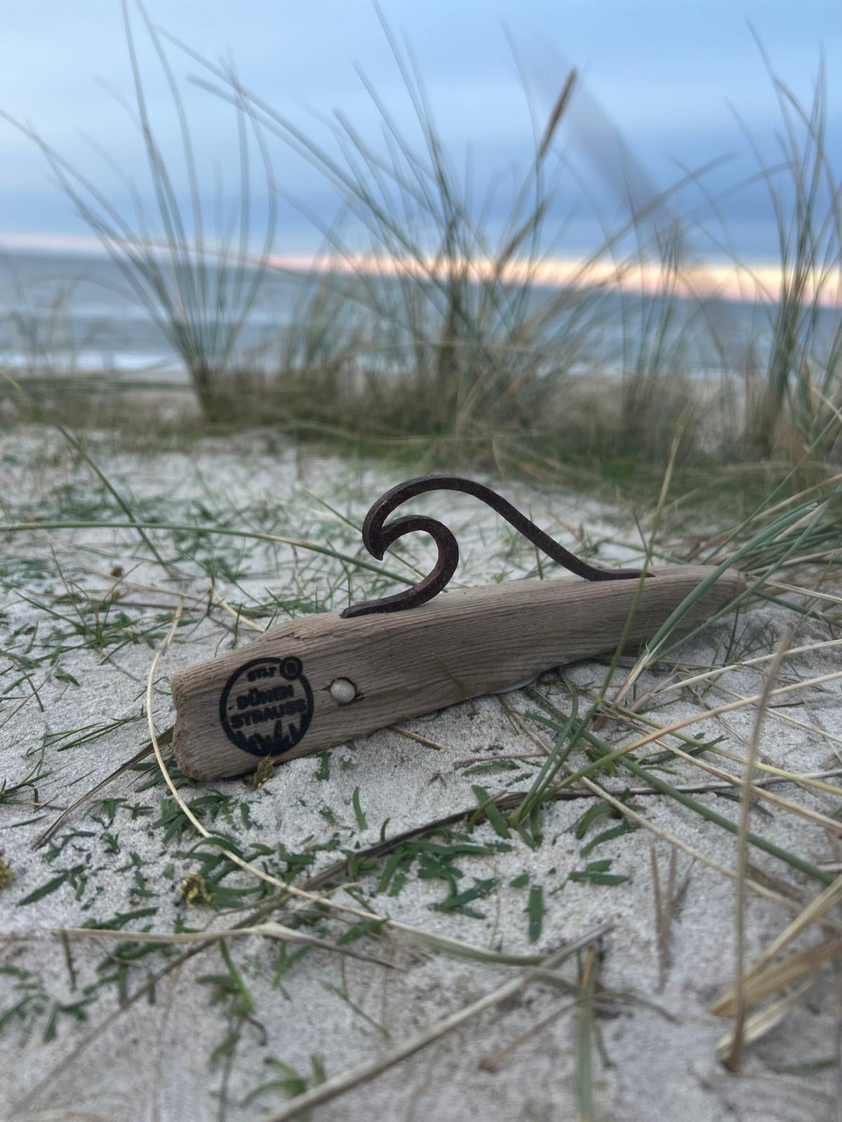 🌊 Mini Driftwood Skulptur „Welle“ – klein, natürlich, einzigartig