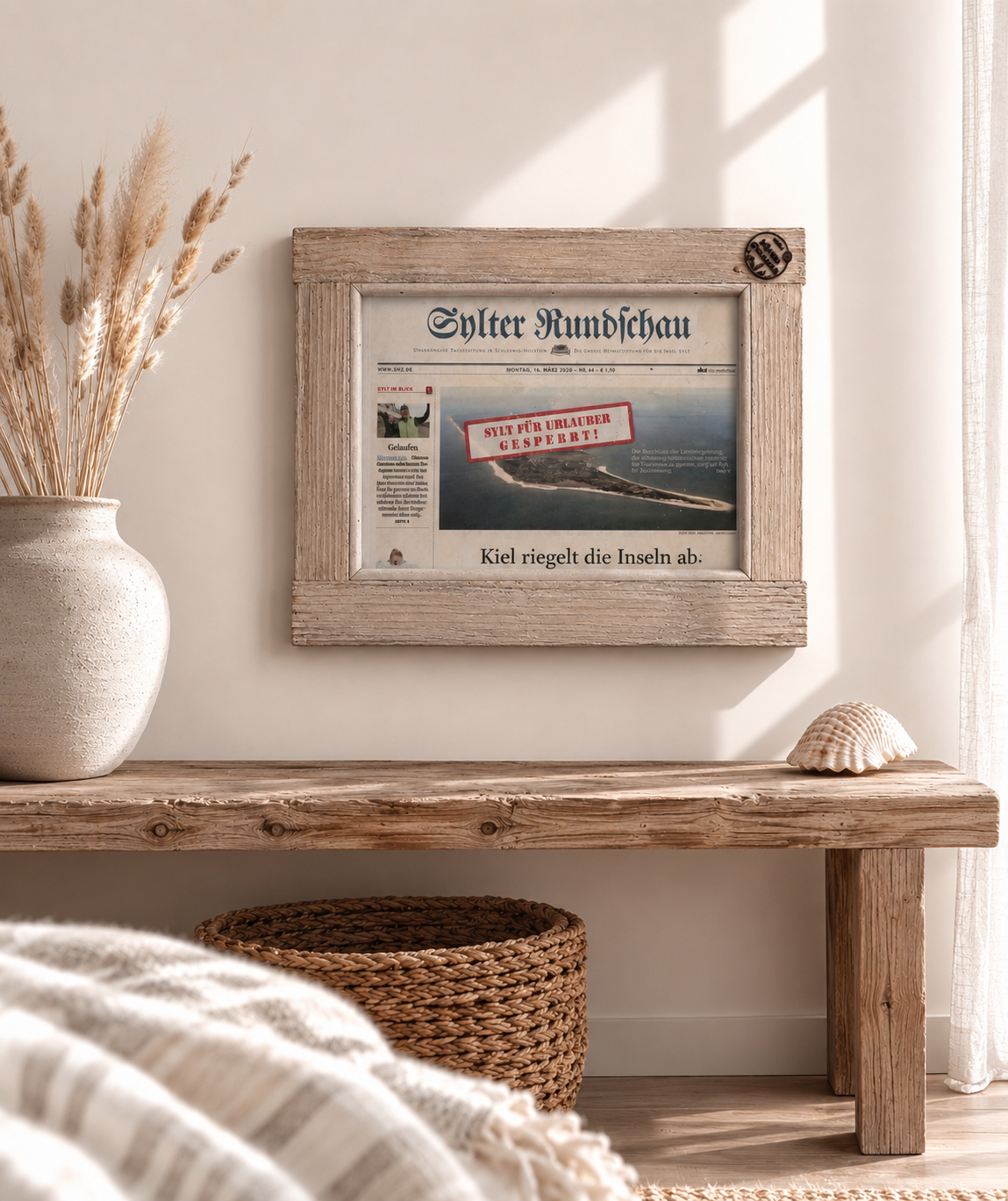 Driftwood-Bilderrahmen – echte Unikate aus Treibholz