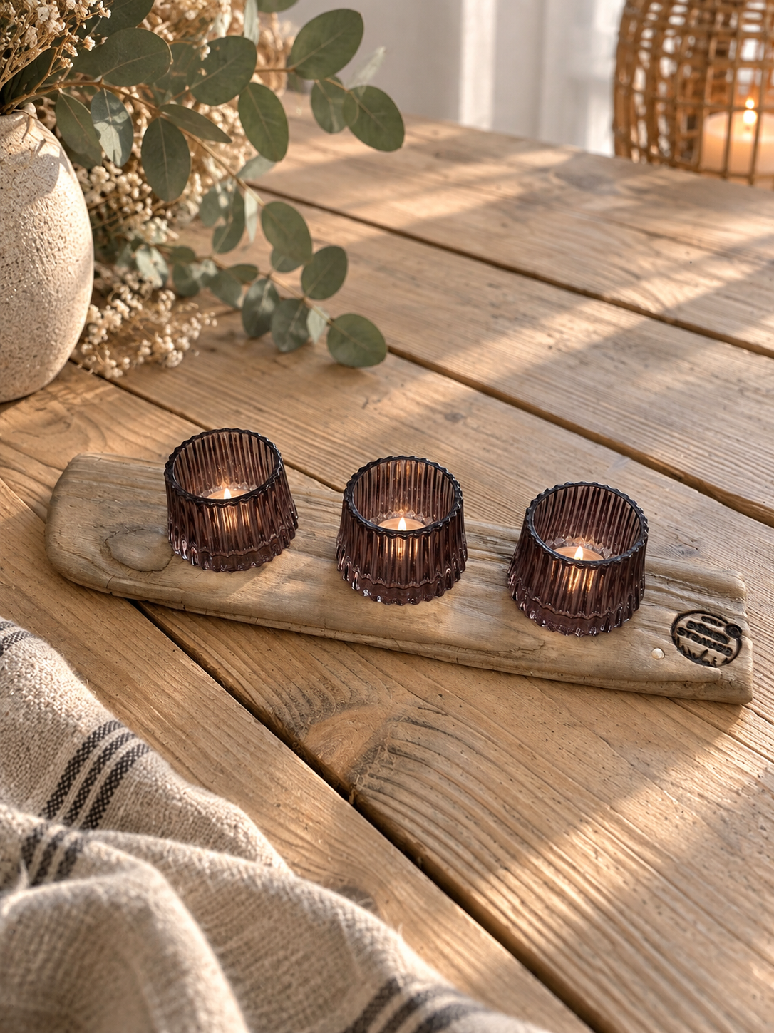 Driftwood Teelicht • Buhne