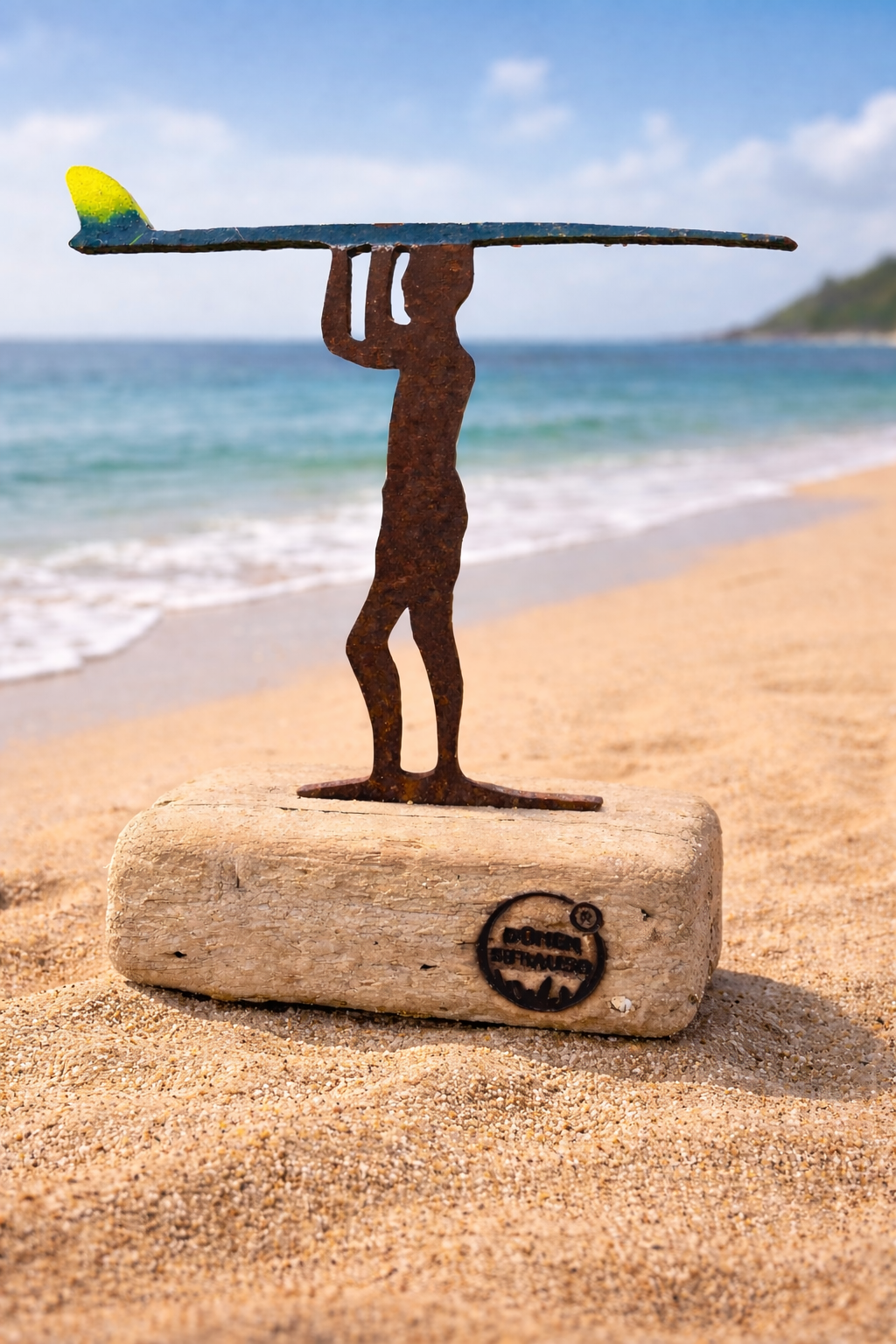 Driftwood Skulptur „Wellenreiter🏄, Kiter, Surfer, Wingfoiler, Kids & mehr...