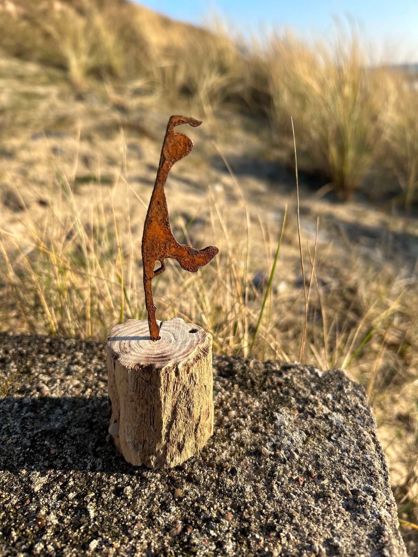 Tiny Driftwood Skulptur „Sylt“ – klein, fein, nordisch echt