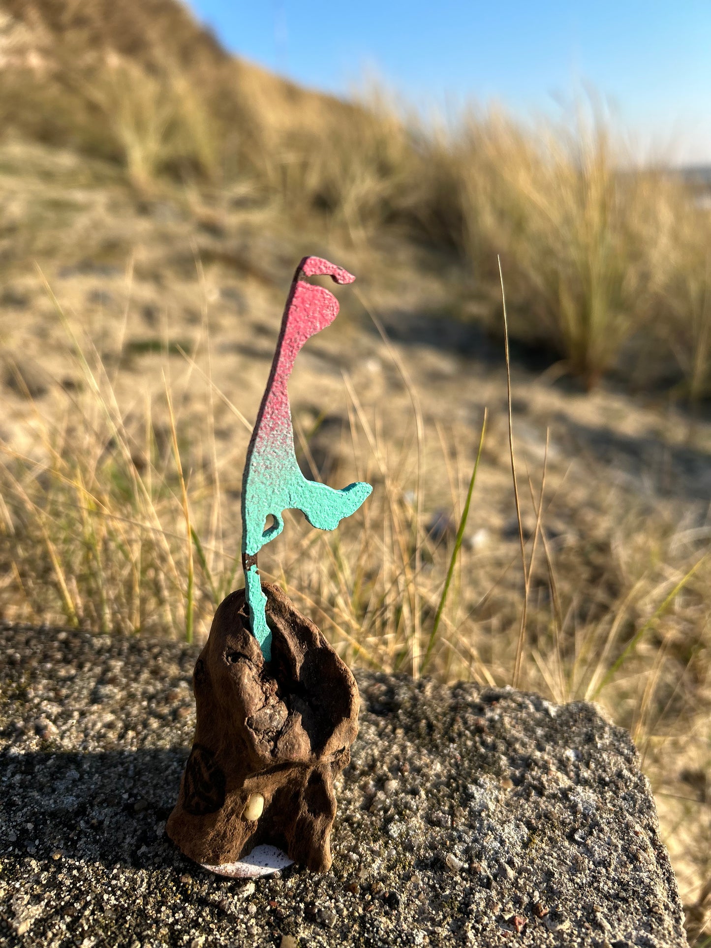 Tiny Driftwood Skulptur „Sylt“ – klein, fein, nordisch echt