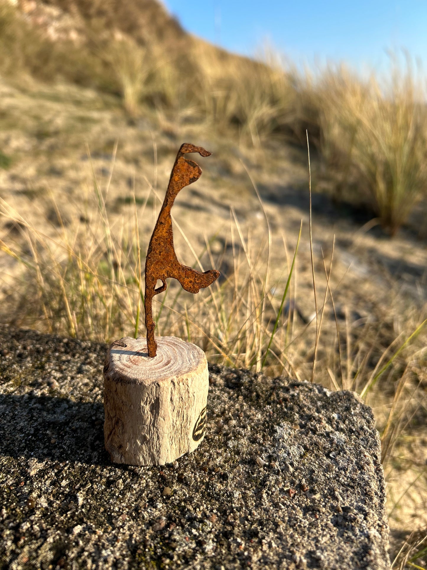 Tiny Driftwood Skulptur „Sylt“ – klein, fein, nordisch echt