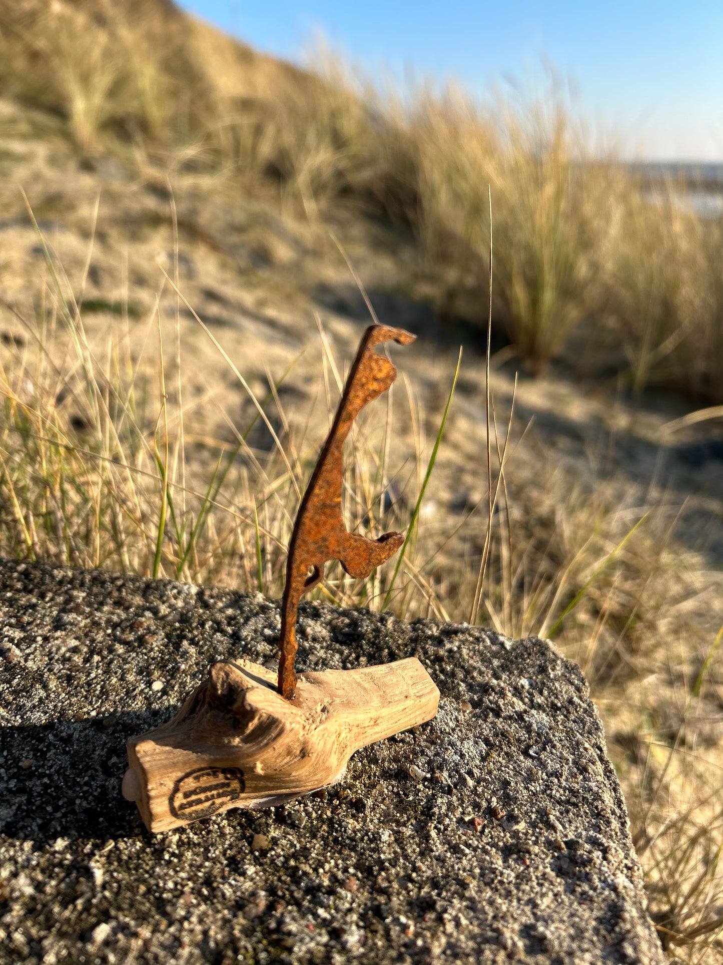 Tiny Driftwood Skulptur „Sylt“ – klein, fein, nordisch echt
