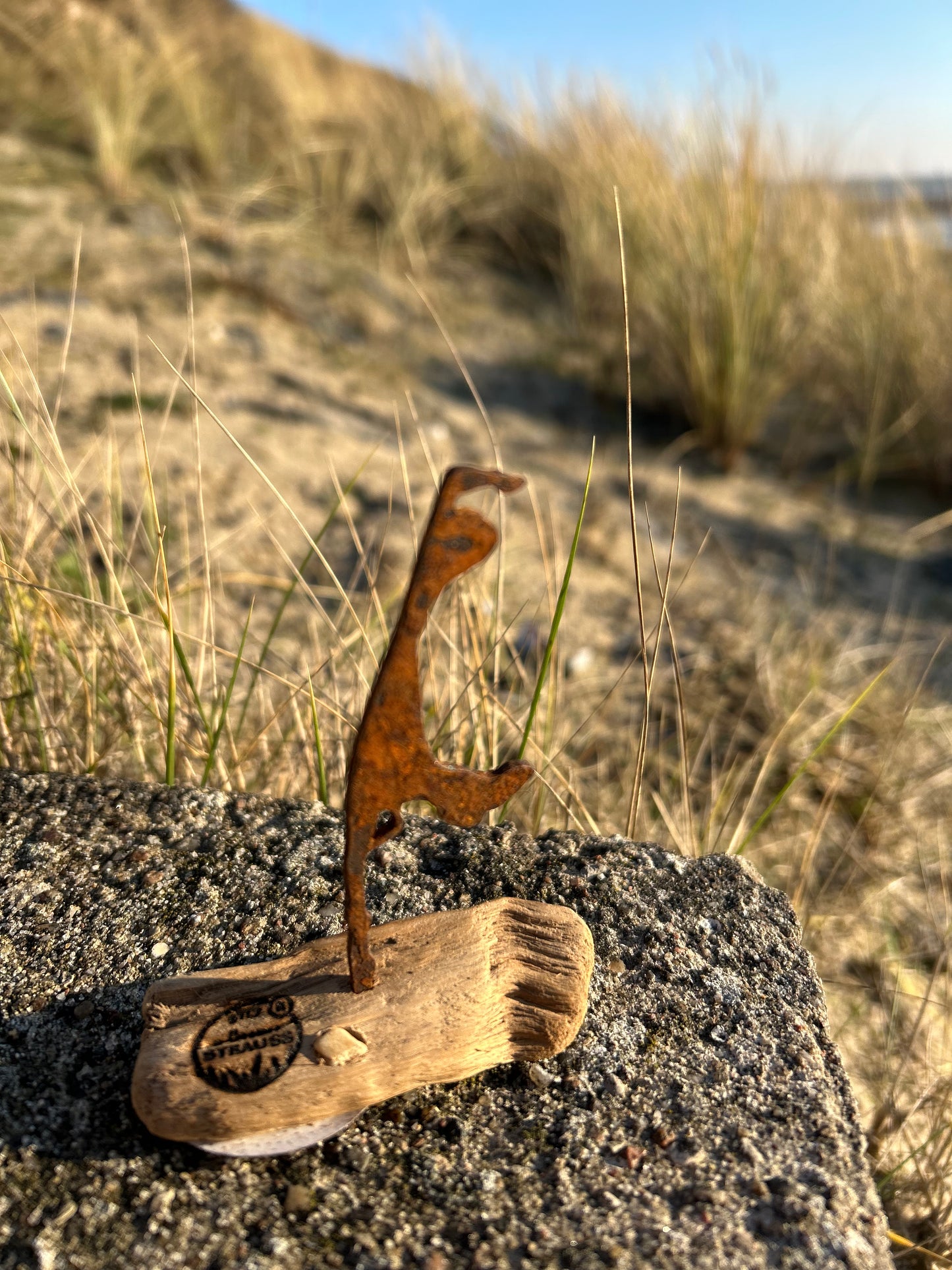 Tiny Driftwood Skulptur „Sylt“ – klein, fein, nordisch echt