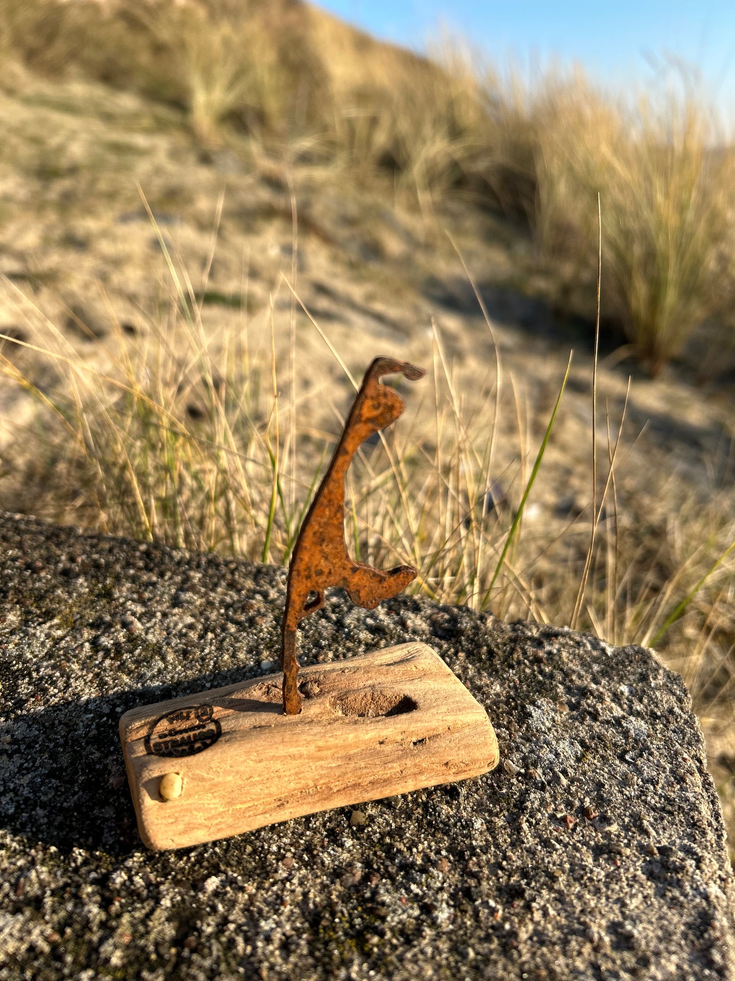 Tiny Driftwood Skulptur „Sylt“ – klein, fein, nordisch echt