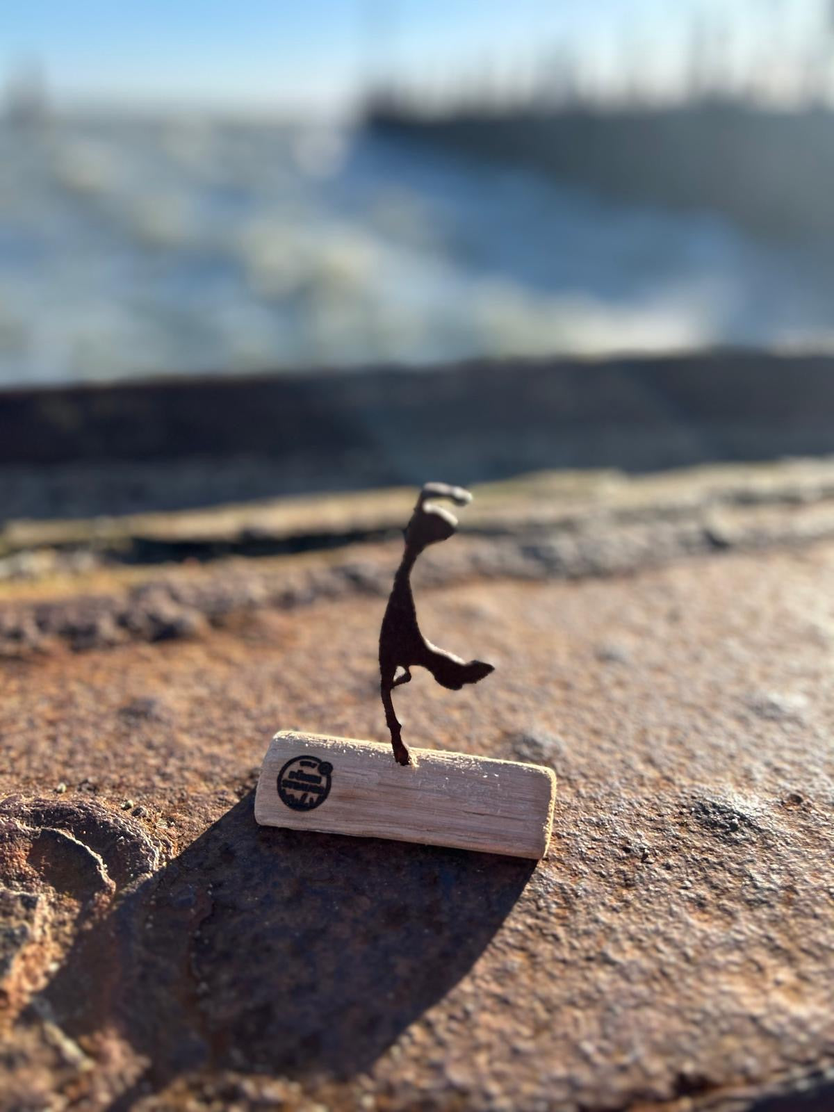 Tiny Driftwood Skulptur „Sylt“ – klein, fein, nordisch echt